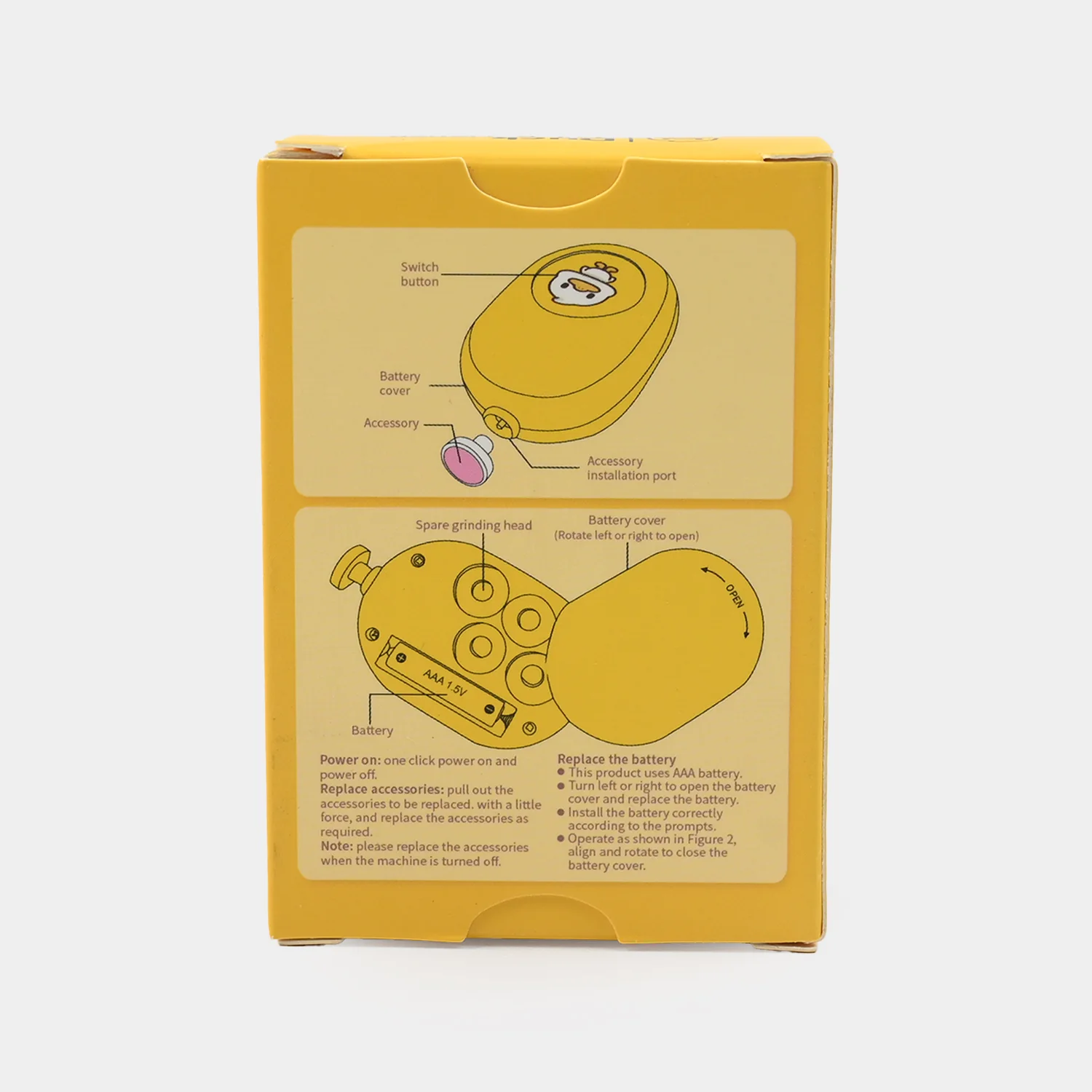 Electric Baby Nail Trimmer Polisher - Image 4