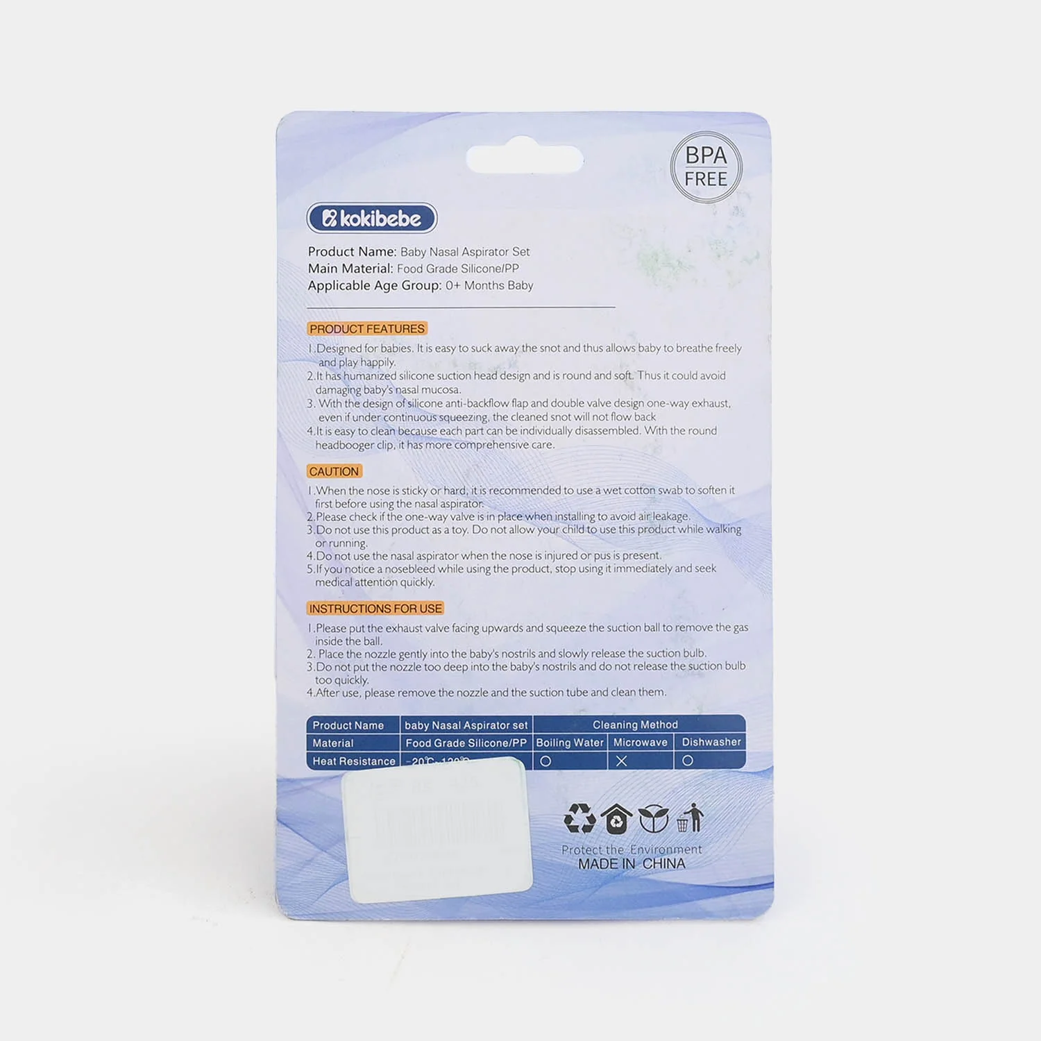 Baby Nasal Aspirator | 0M+ - Image 2