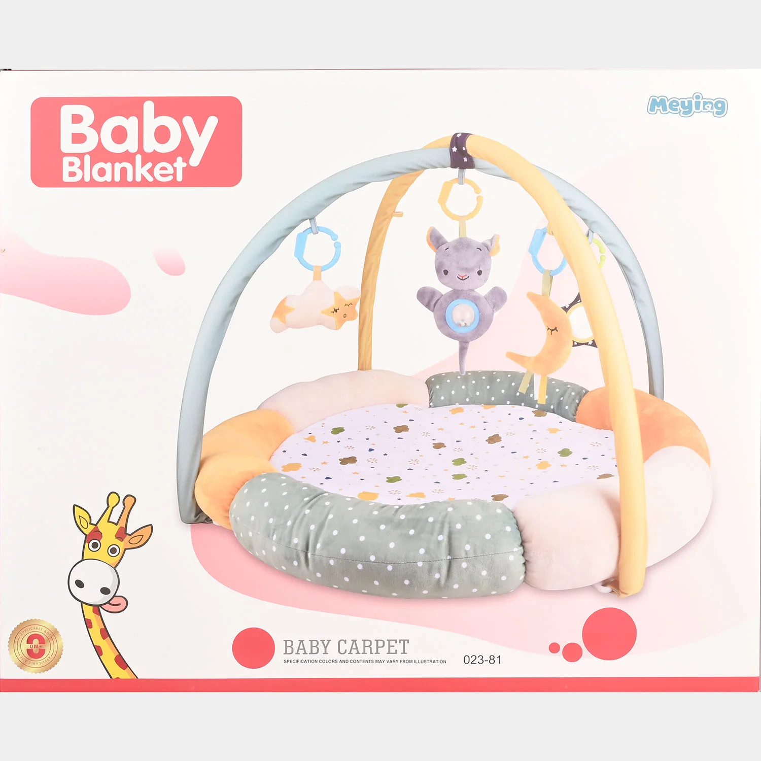 Baby Activity Gym / Padded Play Mat - Image 4