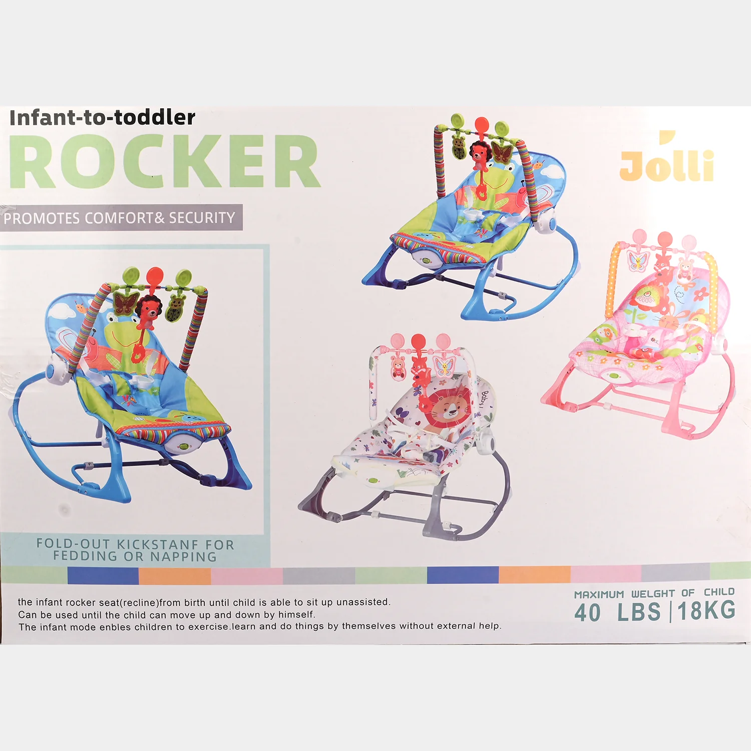 Baby Rocker 305 Pink - Image 4