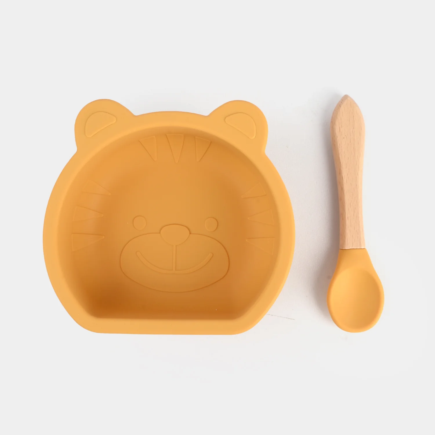 Silicone Feeding Bowl & Spoon | 6M+ - Image 2