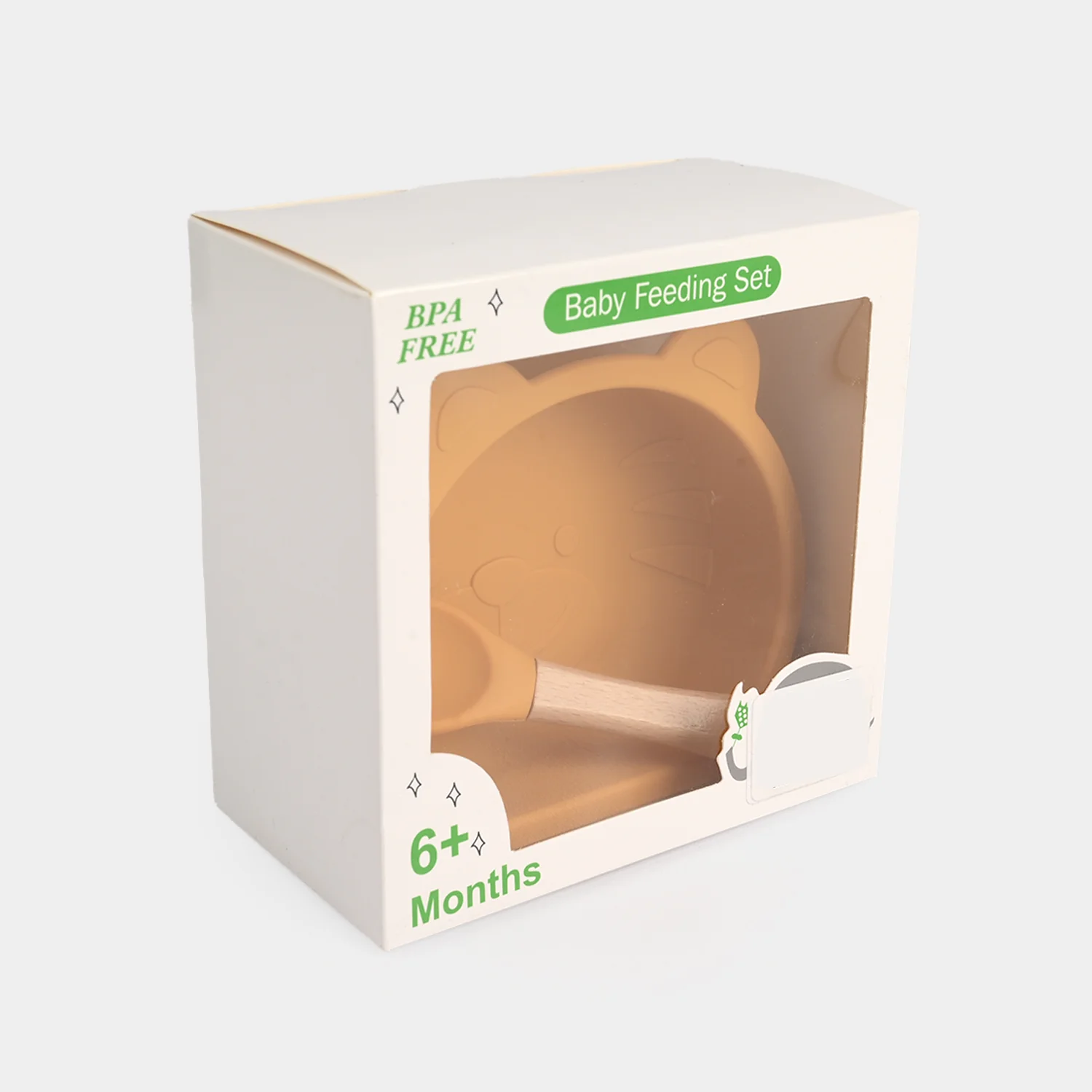 Silicone Feeding Bowl & Spoon | 6M+ - Image 3