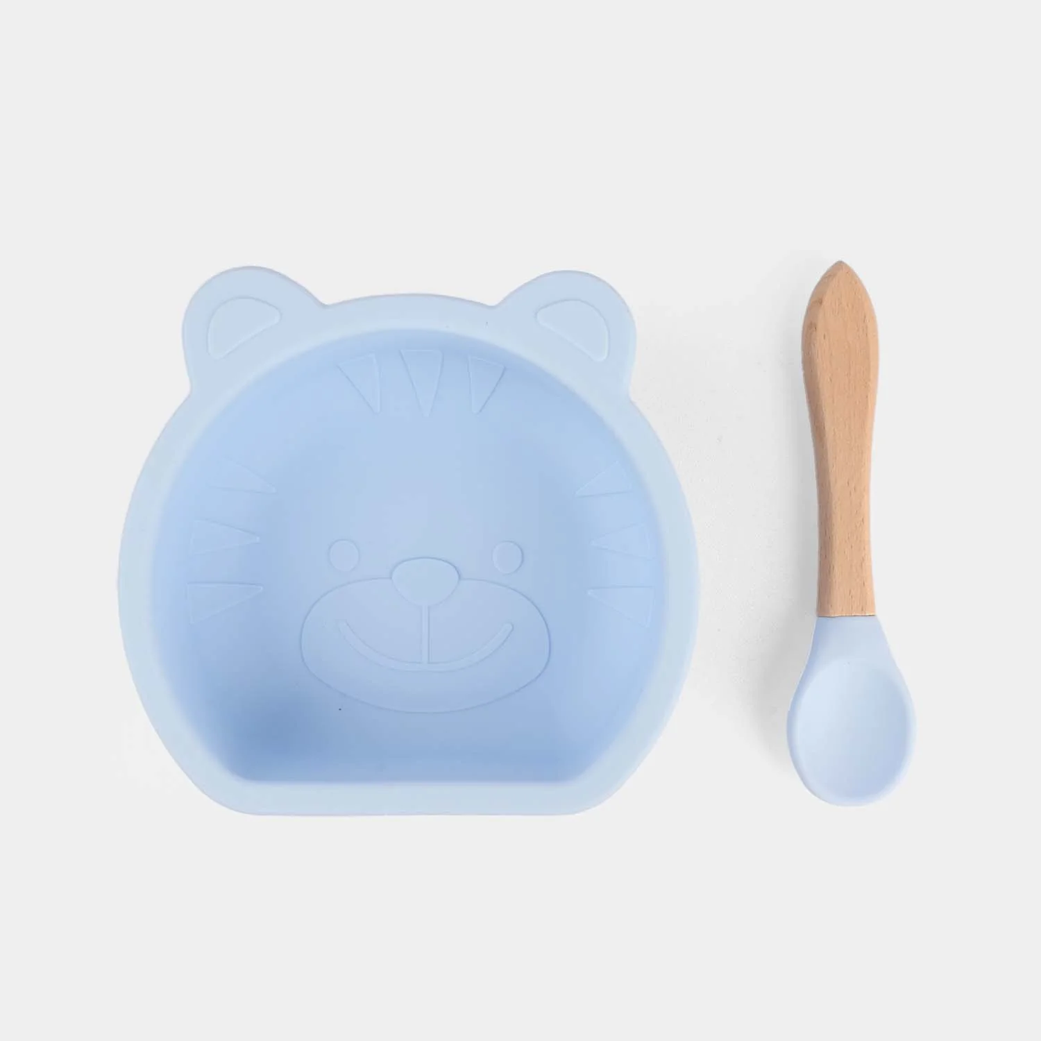 Silicone Feeding Bowl & Spoon | 6M+ - Image 2