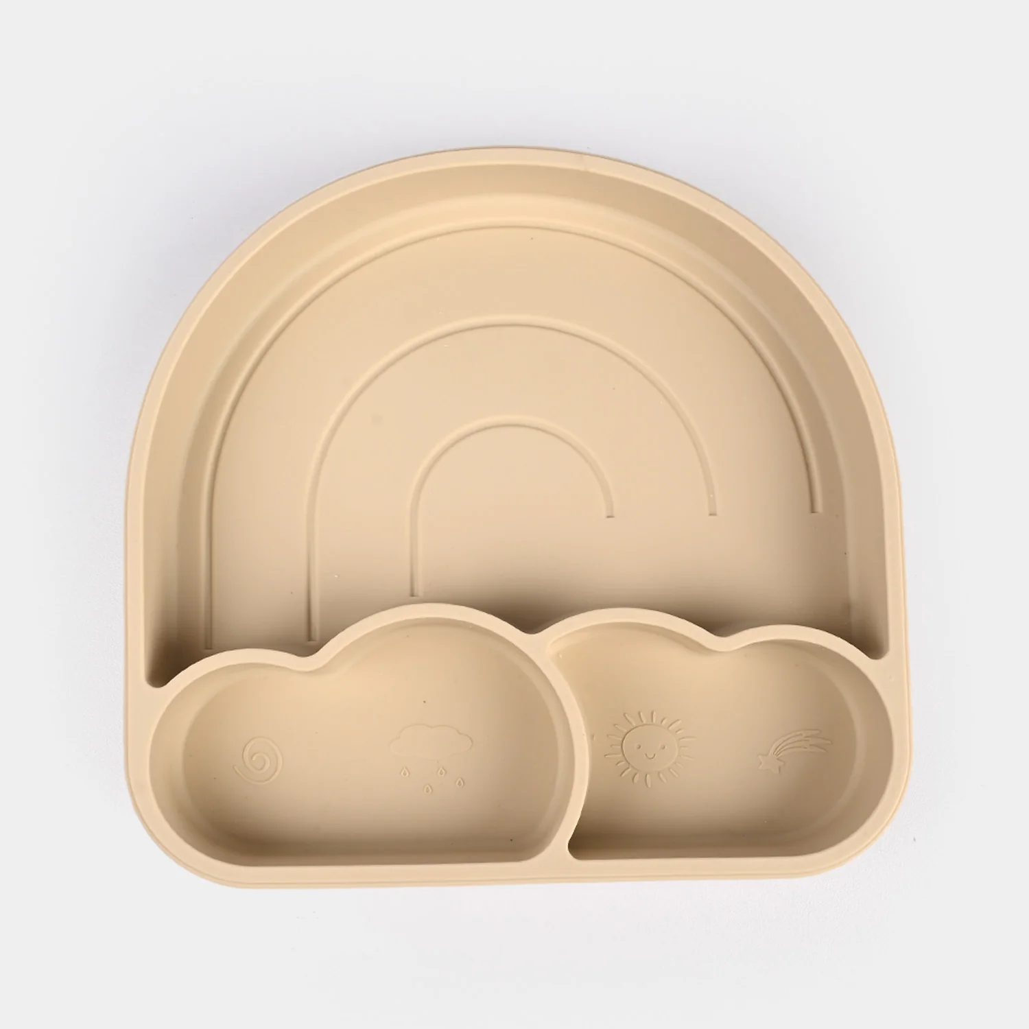 Baby Silicone Plate with Spoon & Fork - Image 2