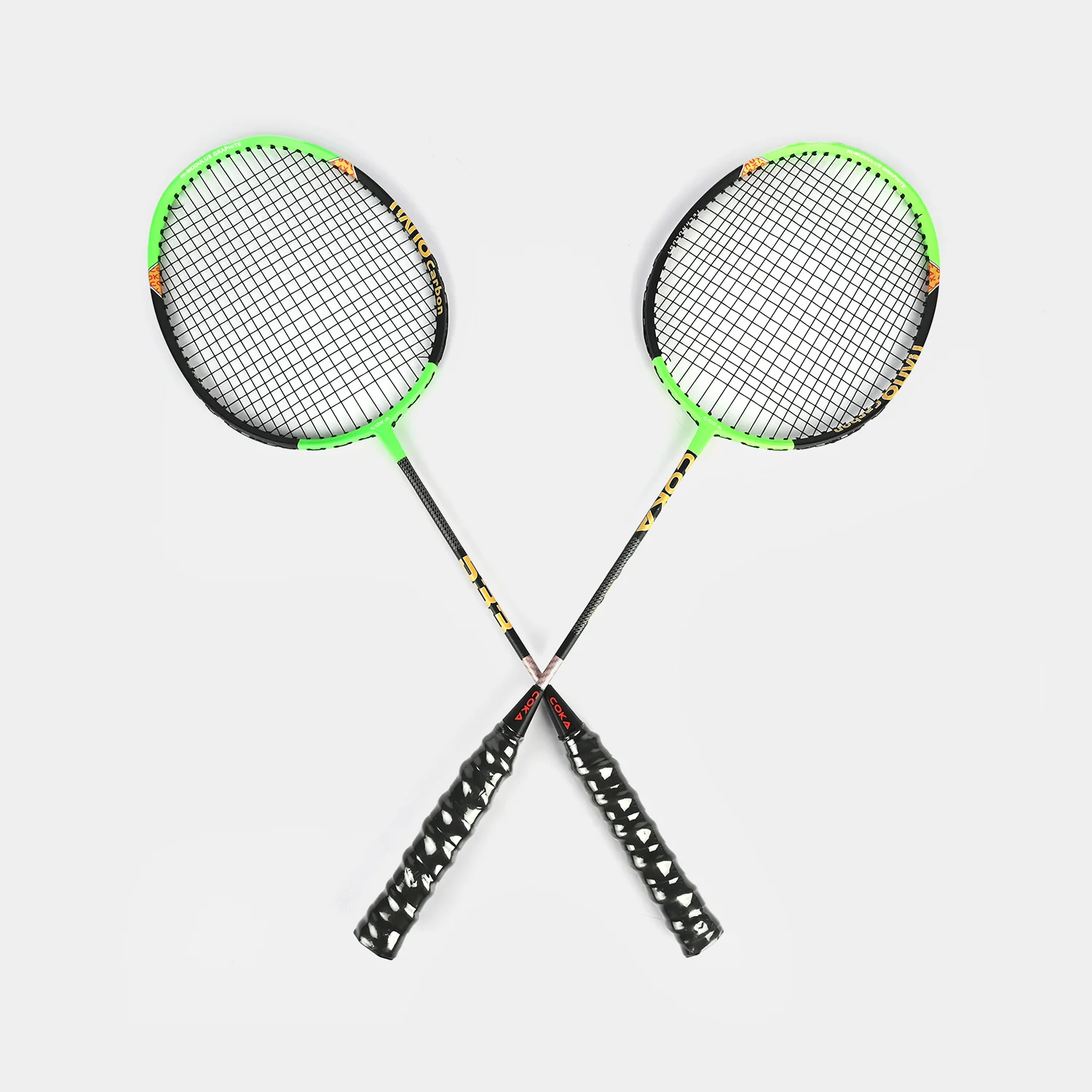 Badminton Racket Pair with Carrying Bag