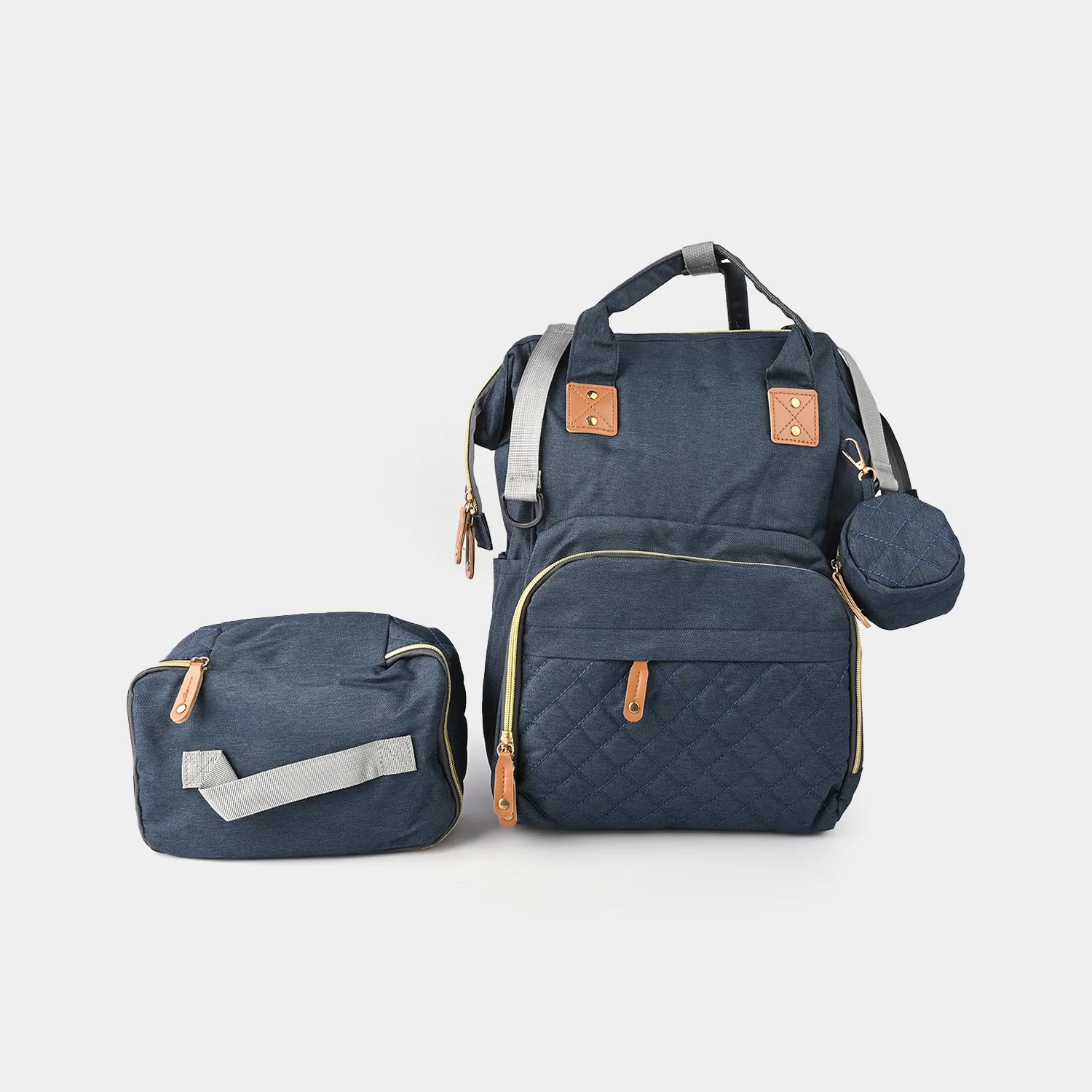 MOTHER BAG/BACKPACK SET | 1866 BLUE