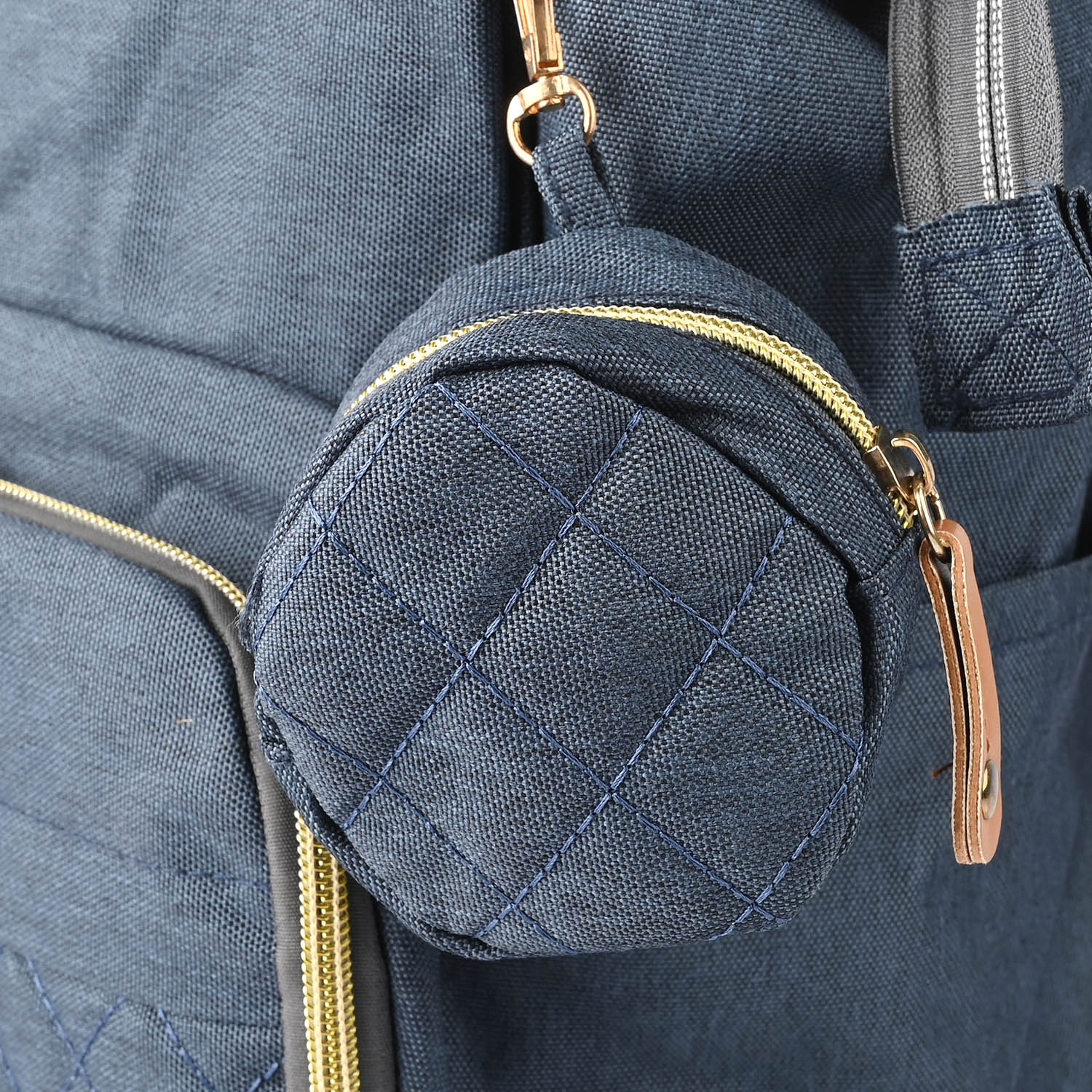 MOTHER BAG/BACKPACK SET | 1866 BLUE - Image 6