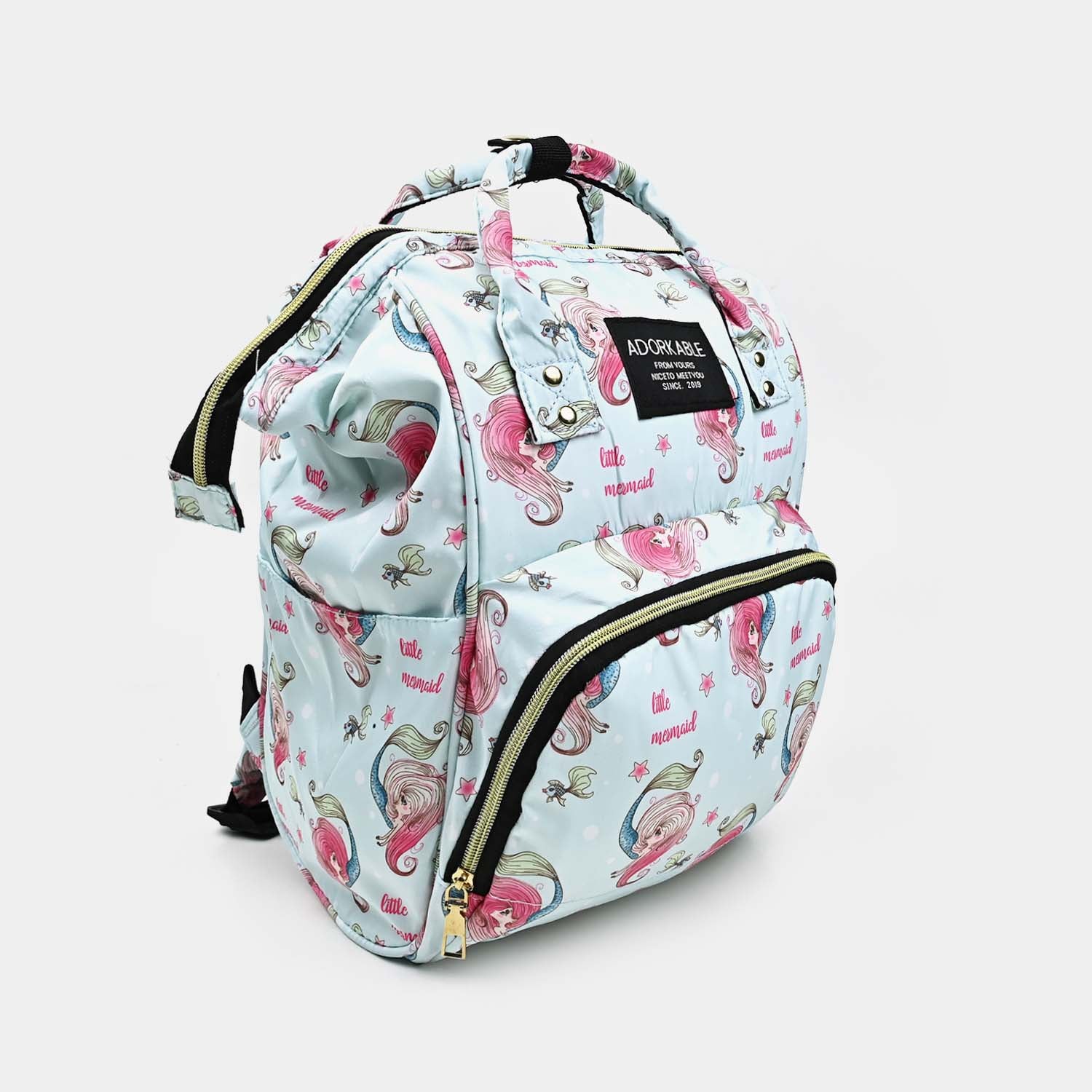 BABY CARE MOTHER BAG PACK | BLUE - 1300