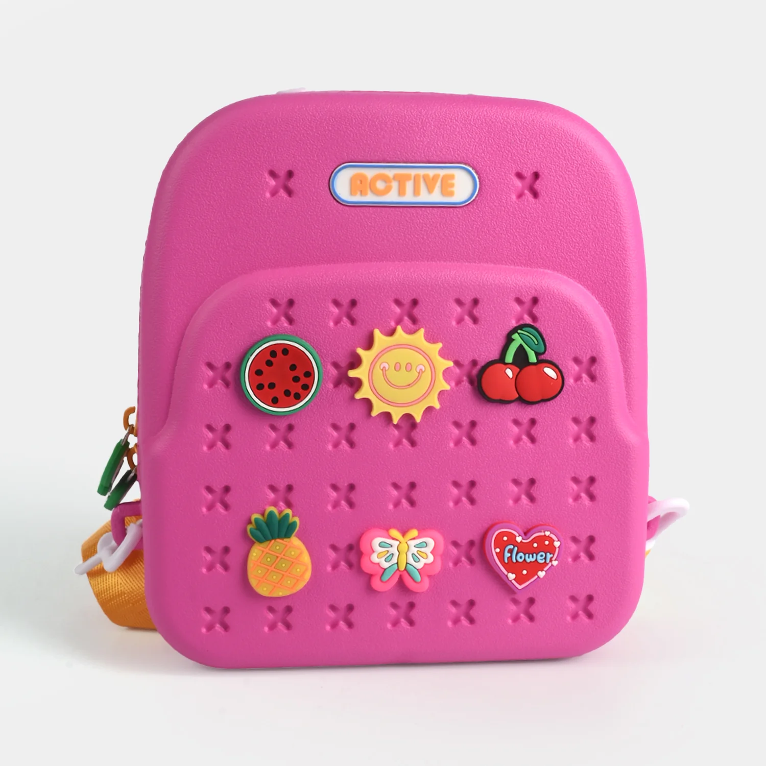 Kids' EVA Charm Silicone Backpack - Image 2
