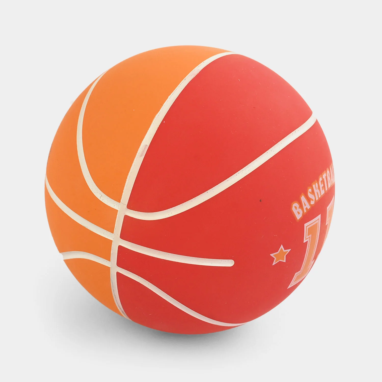 Junior Rubber Mini Basketball Bouncy Ball - Image 2