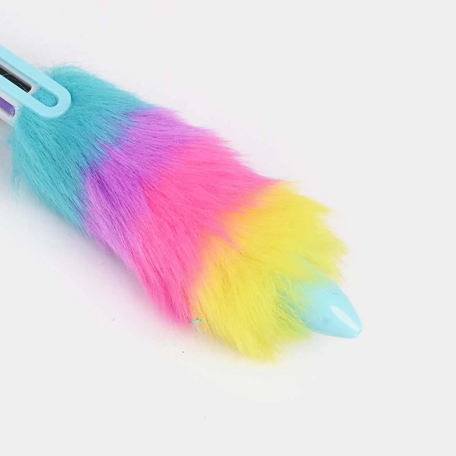 6-in-1 Character Fur Ballpoint Pen - Image 3