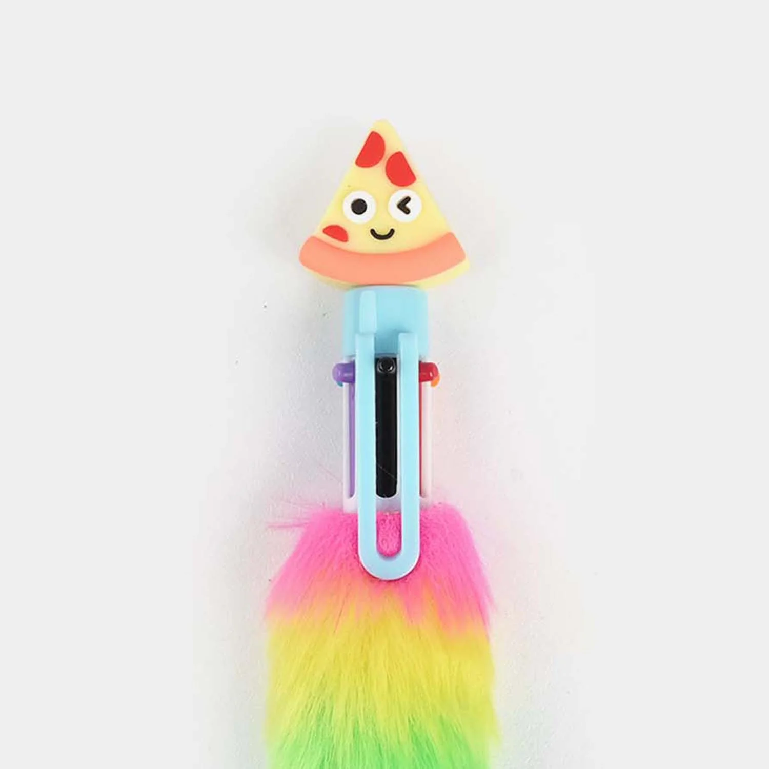 6-in-1 Character Fur Ballpoint Pen - Image 2