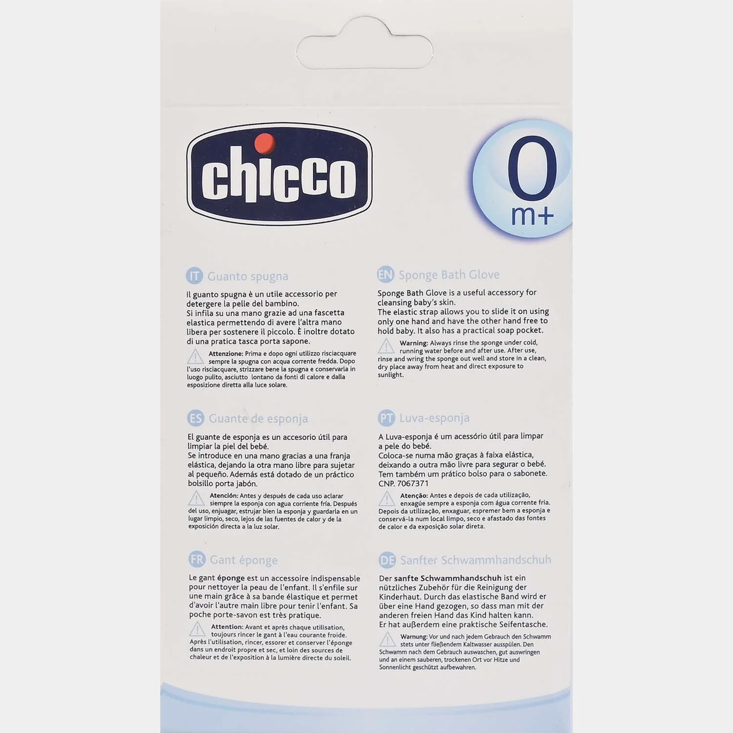 Chicco Sponge Bath Glove - Image 4
