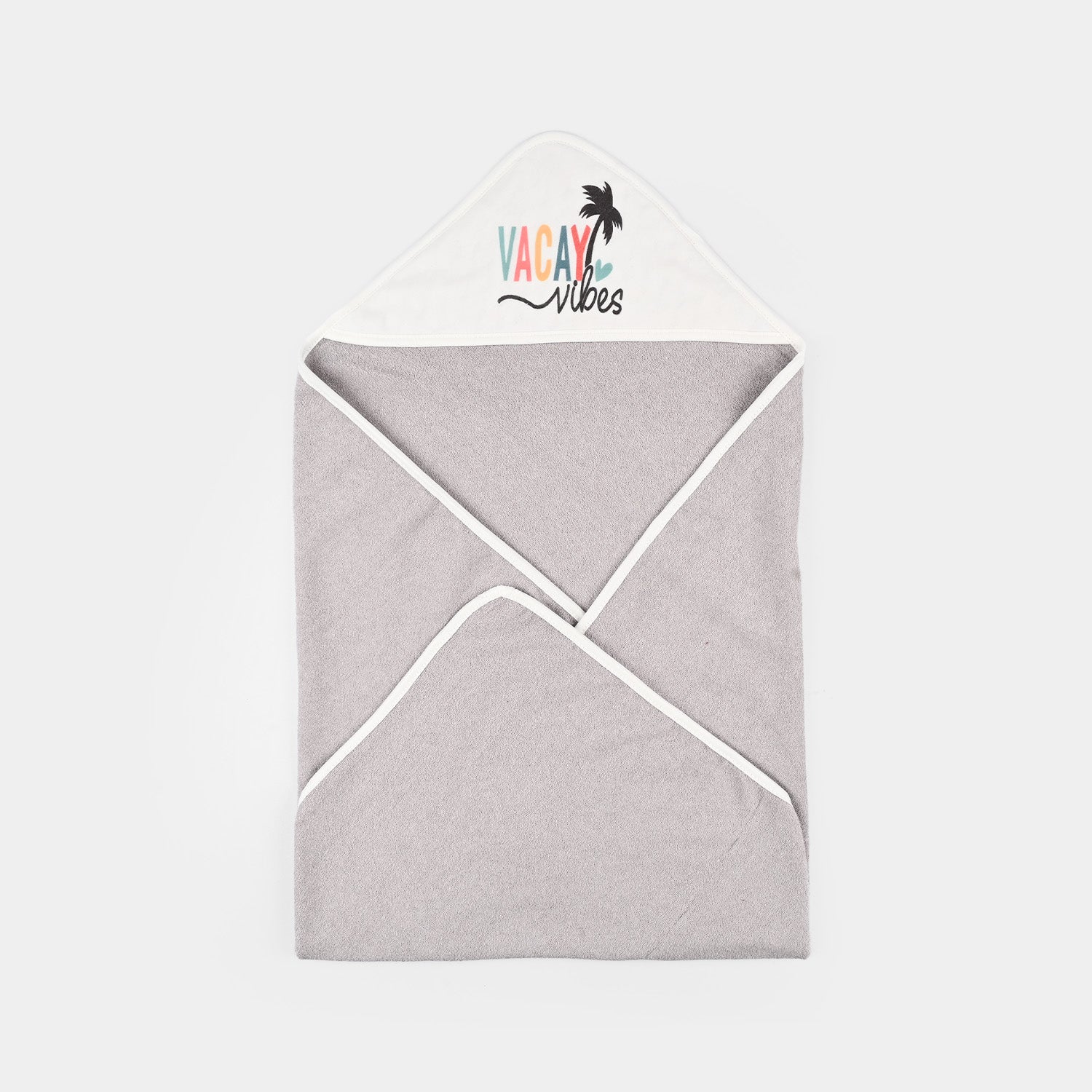Bath Towel l.Grey Vacay Vibes