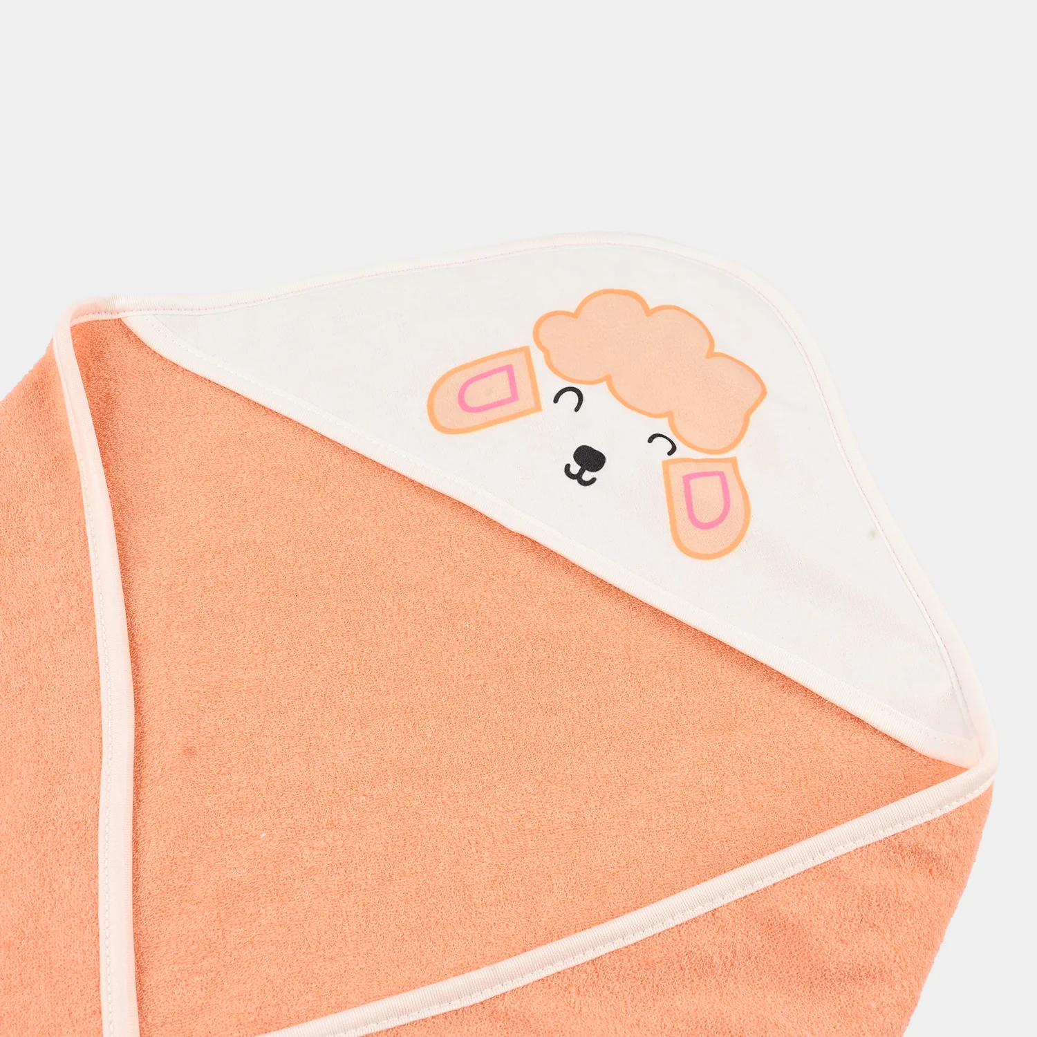 Bath Towel Orange Sheep - Image 2