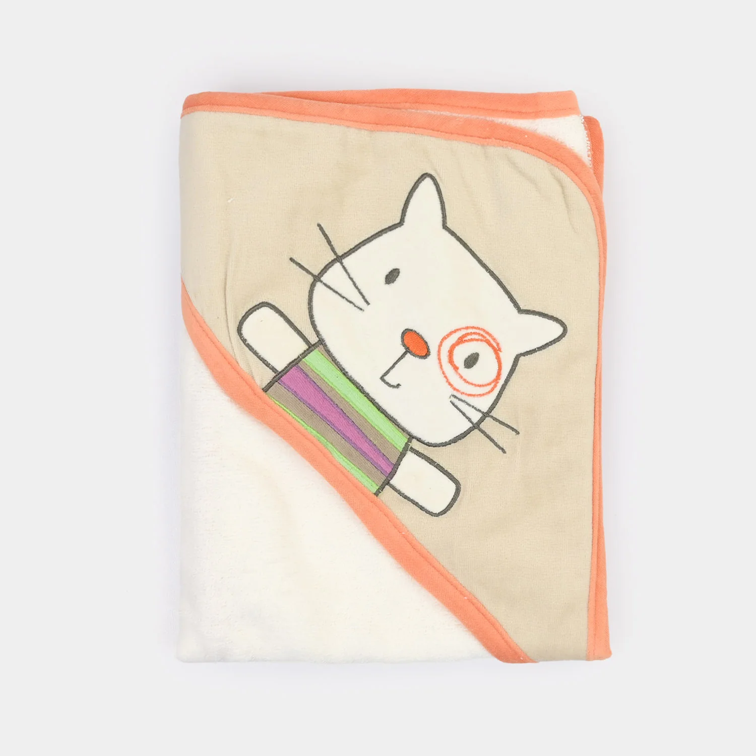 Baby Bath Towel Cotton/Terry | 0M+ - Image 3