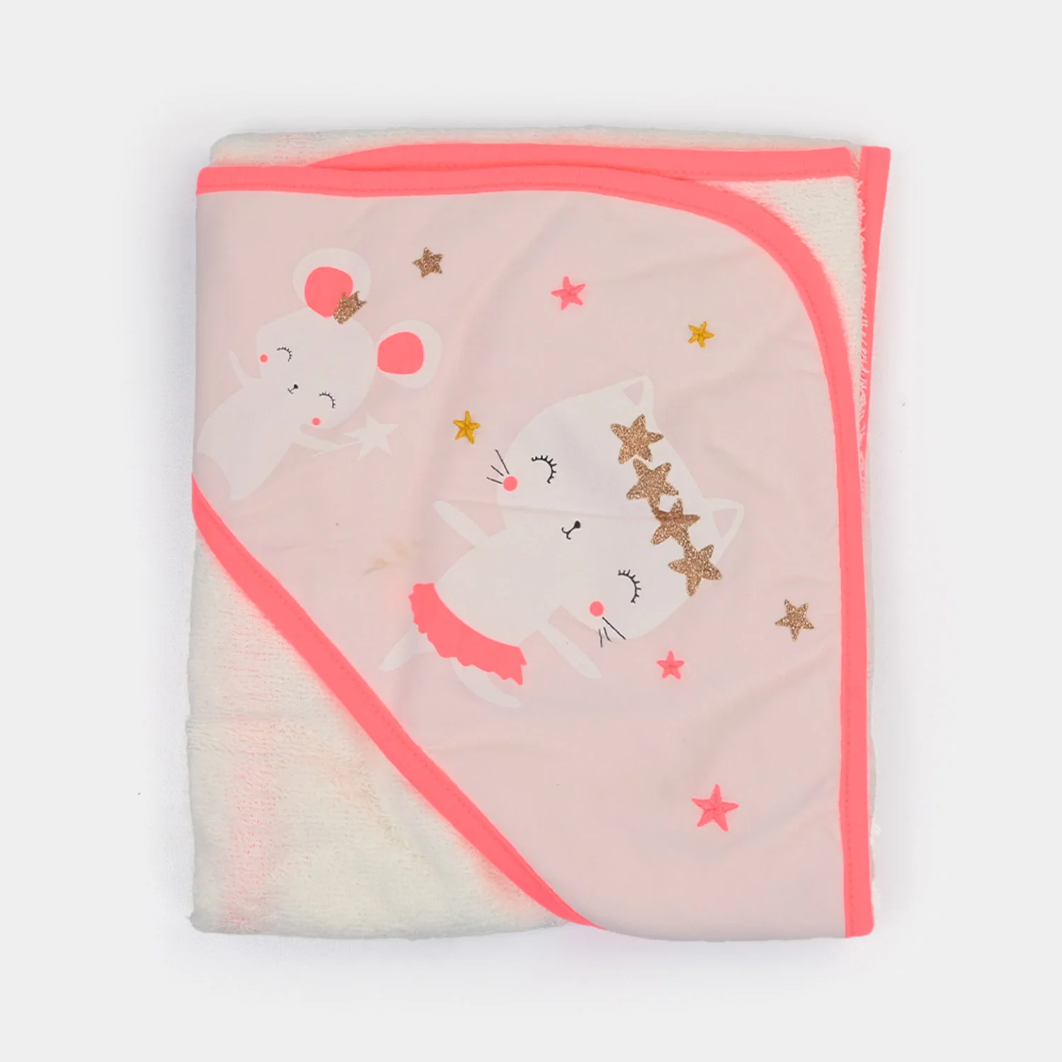 Baby Bath Towel Cotton/Terry | 0M+ - Image 3
