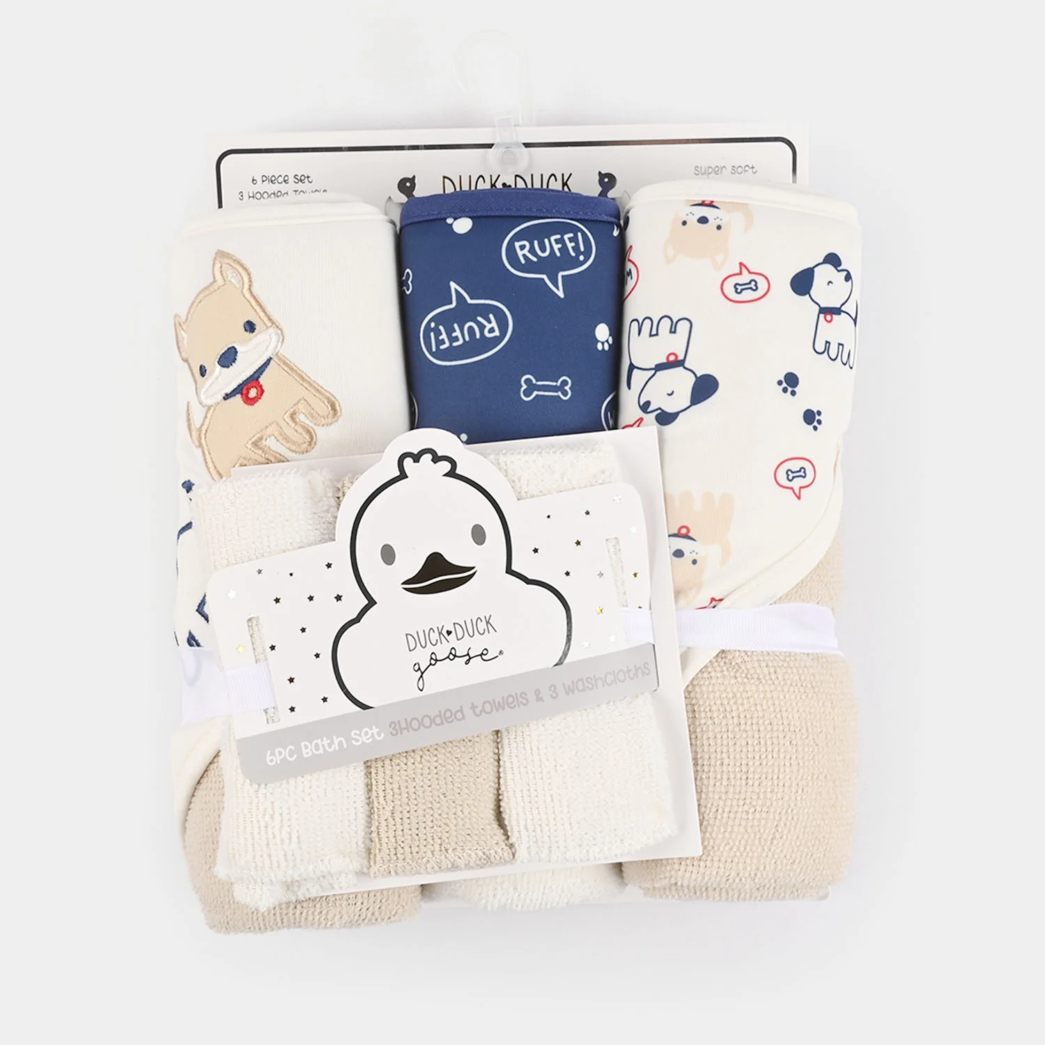 Bath Towels & Face Towels Pack of 6 - Image 3