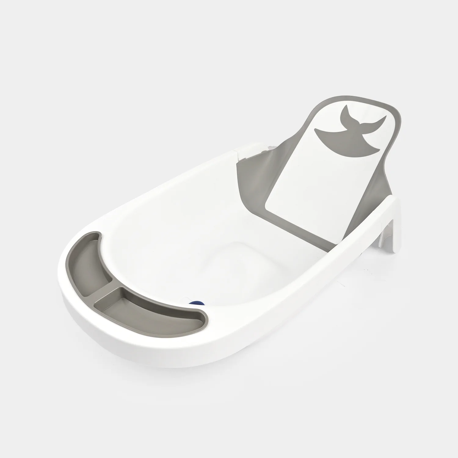 Baby Bath Tub with Adjustable Backrest 8019 Grey