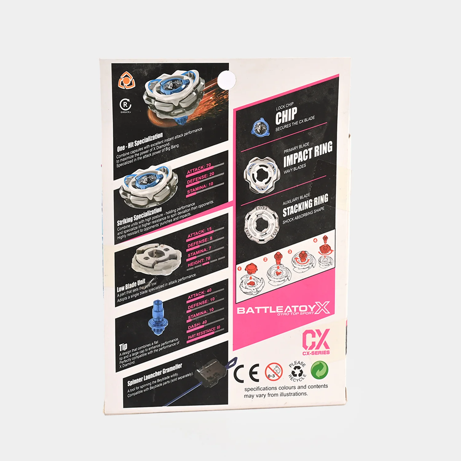 Gyroscope Spinning Beyblade Battle Set - Image 4