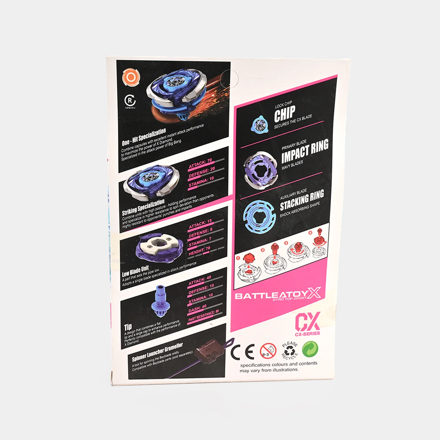 Gyroscope Spinning Beyblade Battle Set - Image 4