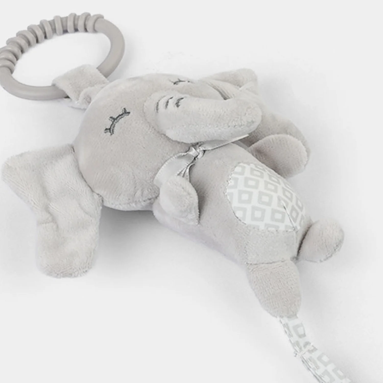 Plush Baby Rattle Teether Toy - Image 2