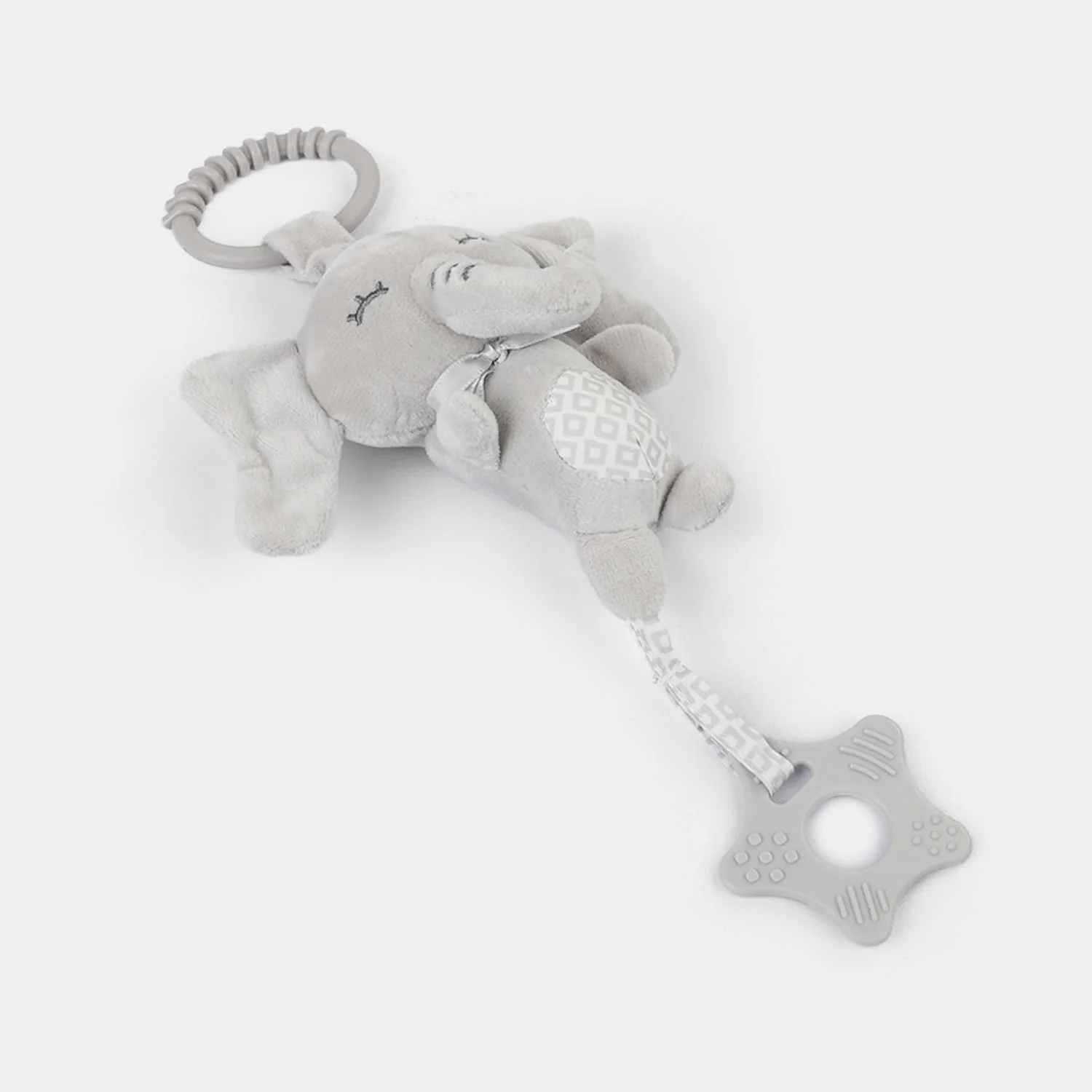 Plush Baby Rattle Teether Toy - Image 3