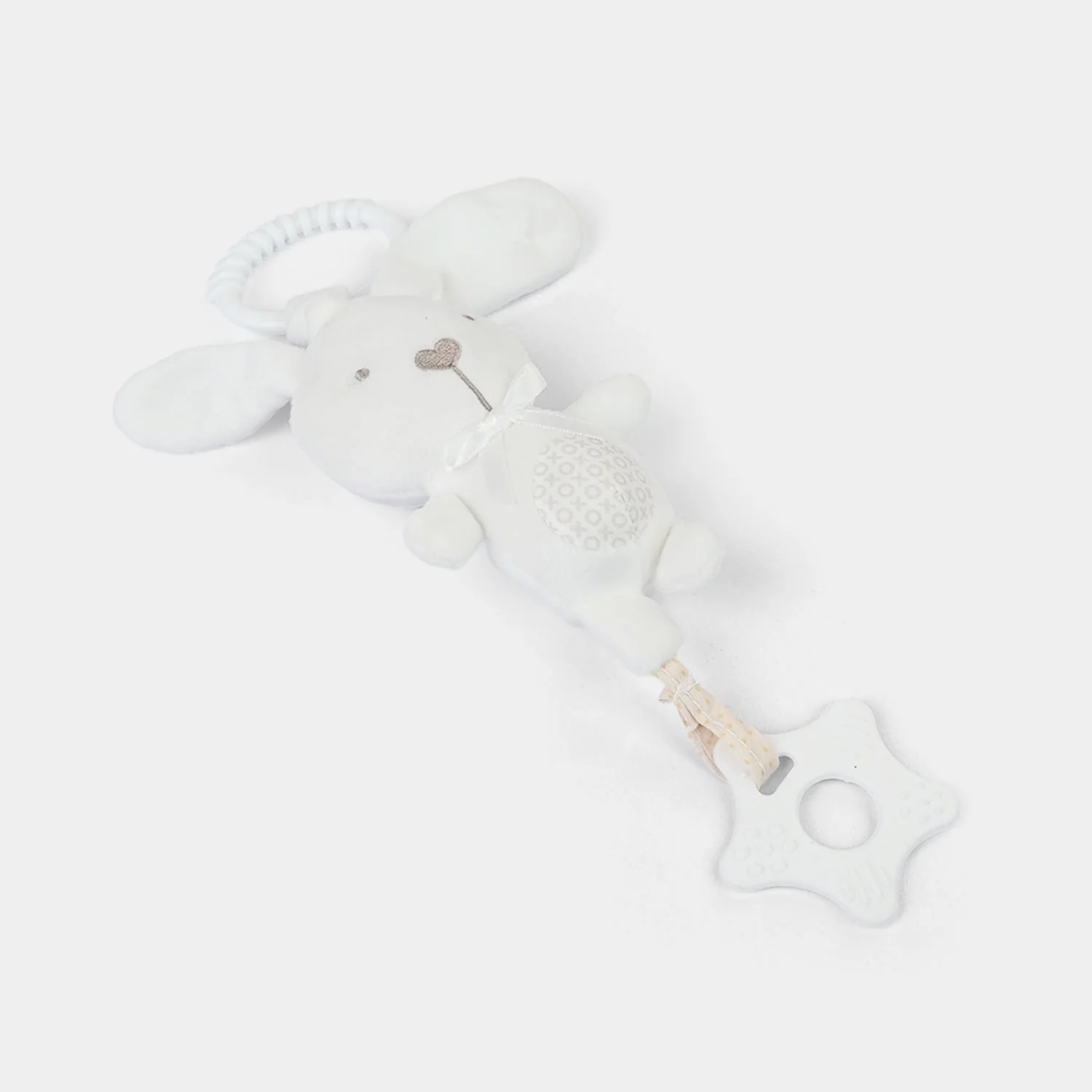 Plush Baby Rattle Teether Toy - Image 2
