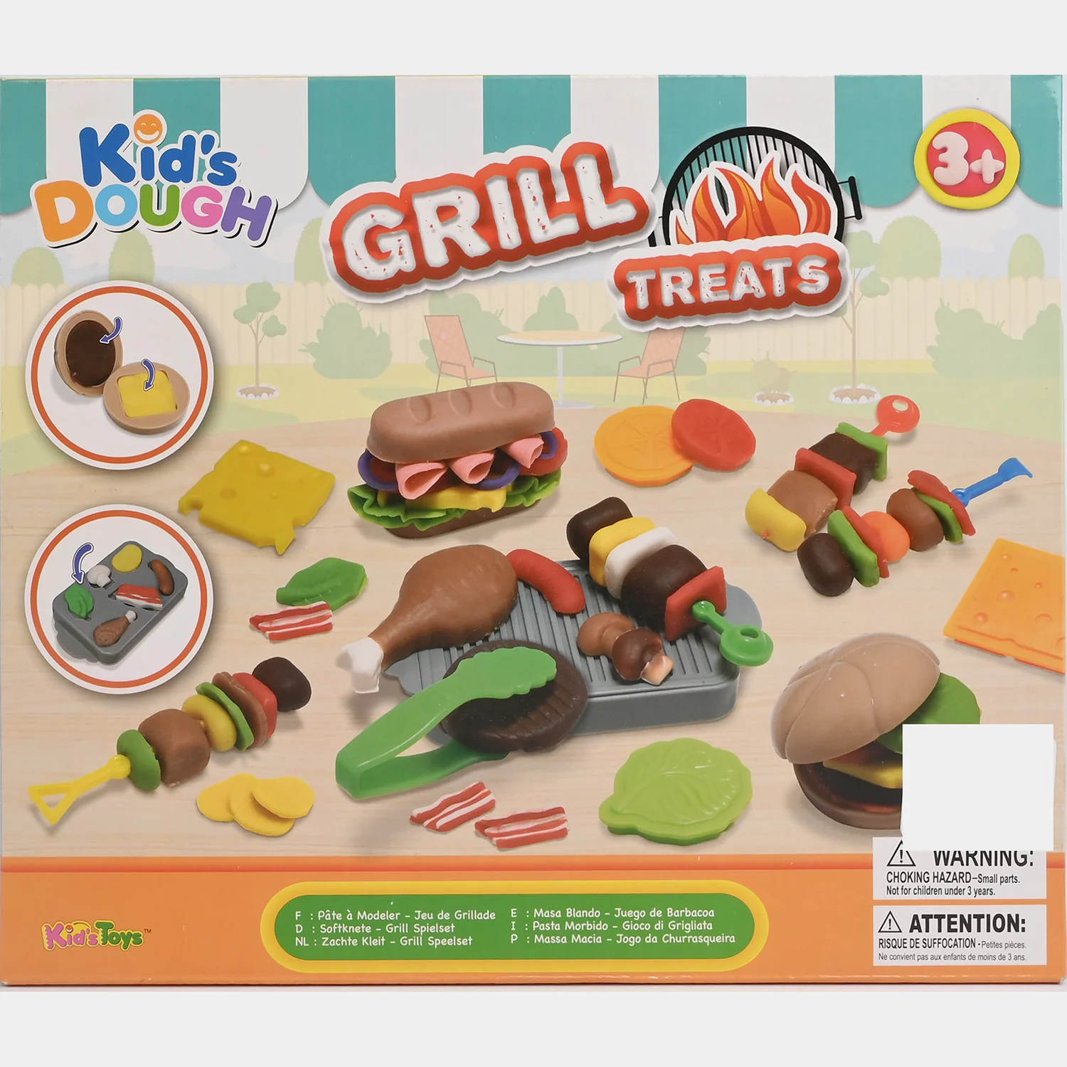 BBQ Colored Clay Set - Image 3