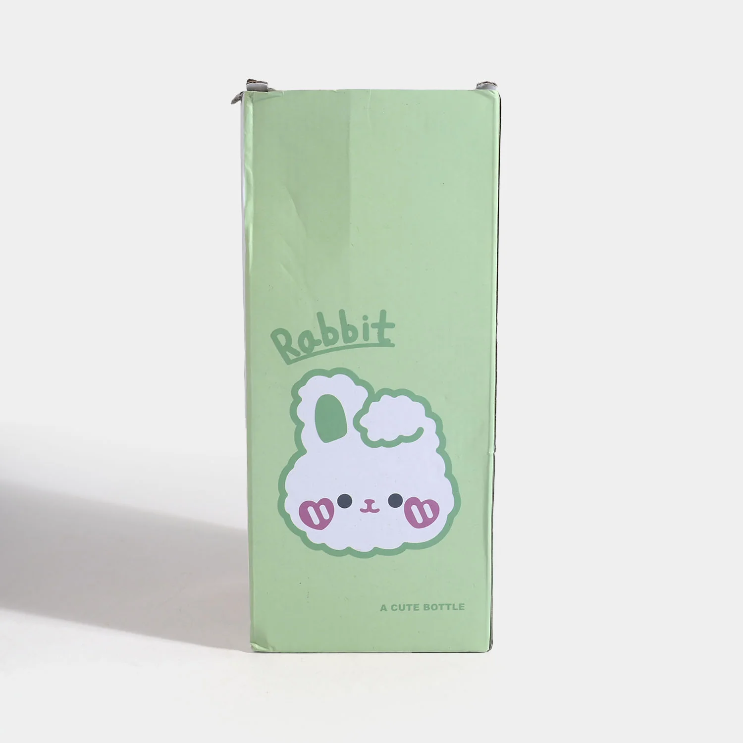 KIDS STRAW WATER BOTTLE/BEAKER | SH2702 - PEACH - Image 3