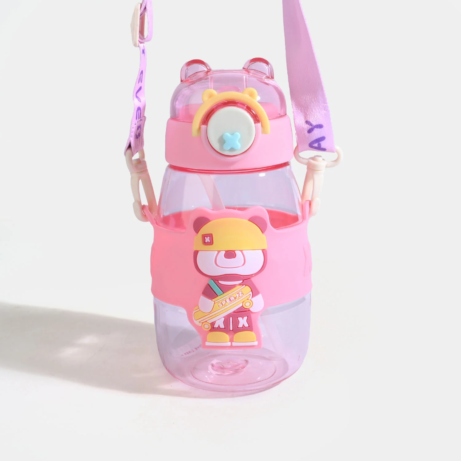 Kids Straw Water Bottle | 550ml - Image 5