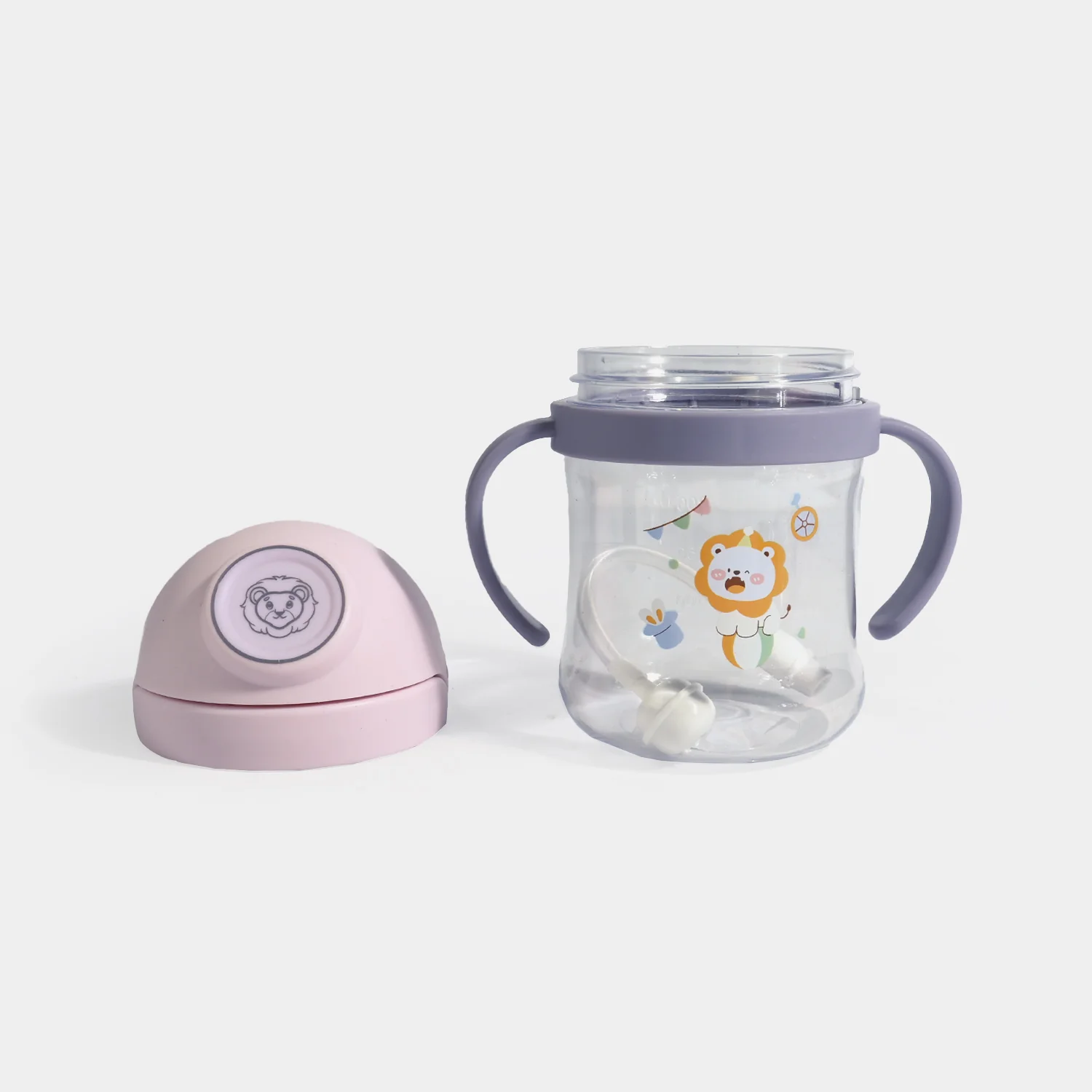 SMART BABY STRAWCUP/BEAKER | SH9907 - PINK - Image 2