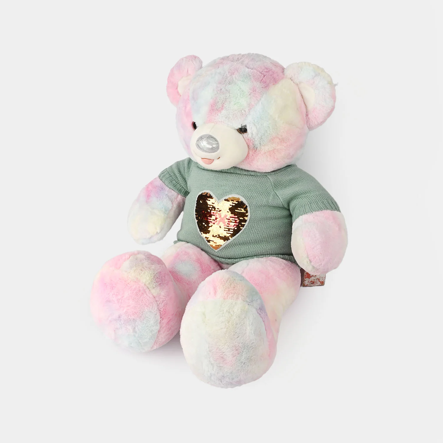 Bear Rainbow T-Shirt β 80cm Jumbo Plush Toy