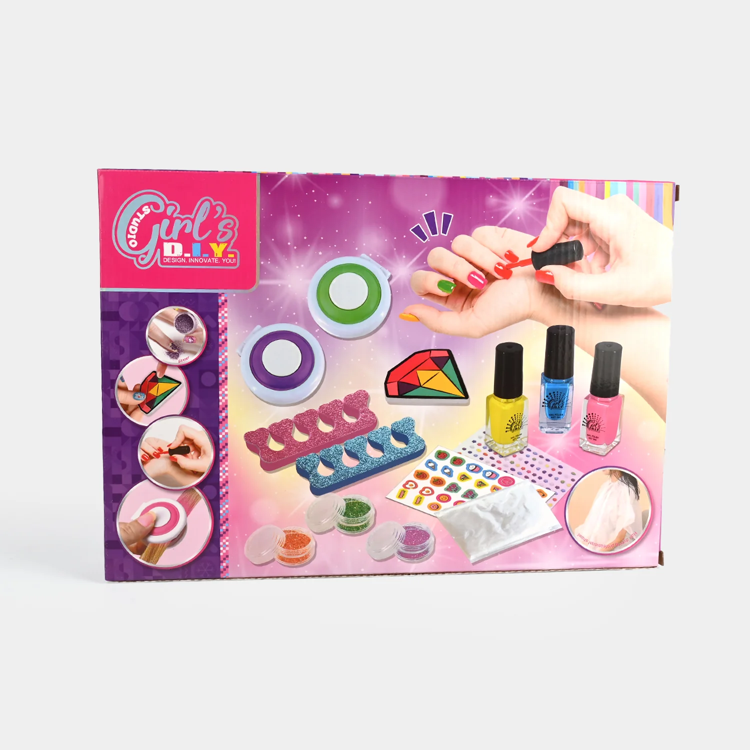 DIY Nail & Hair Accessories Kit - Image 4