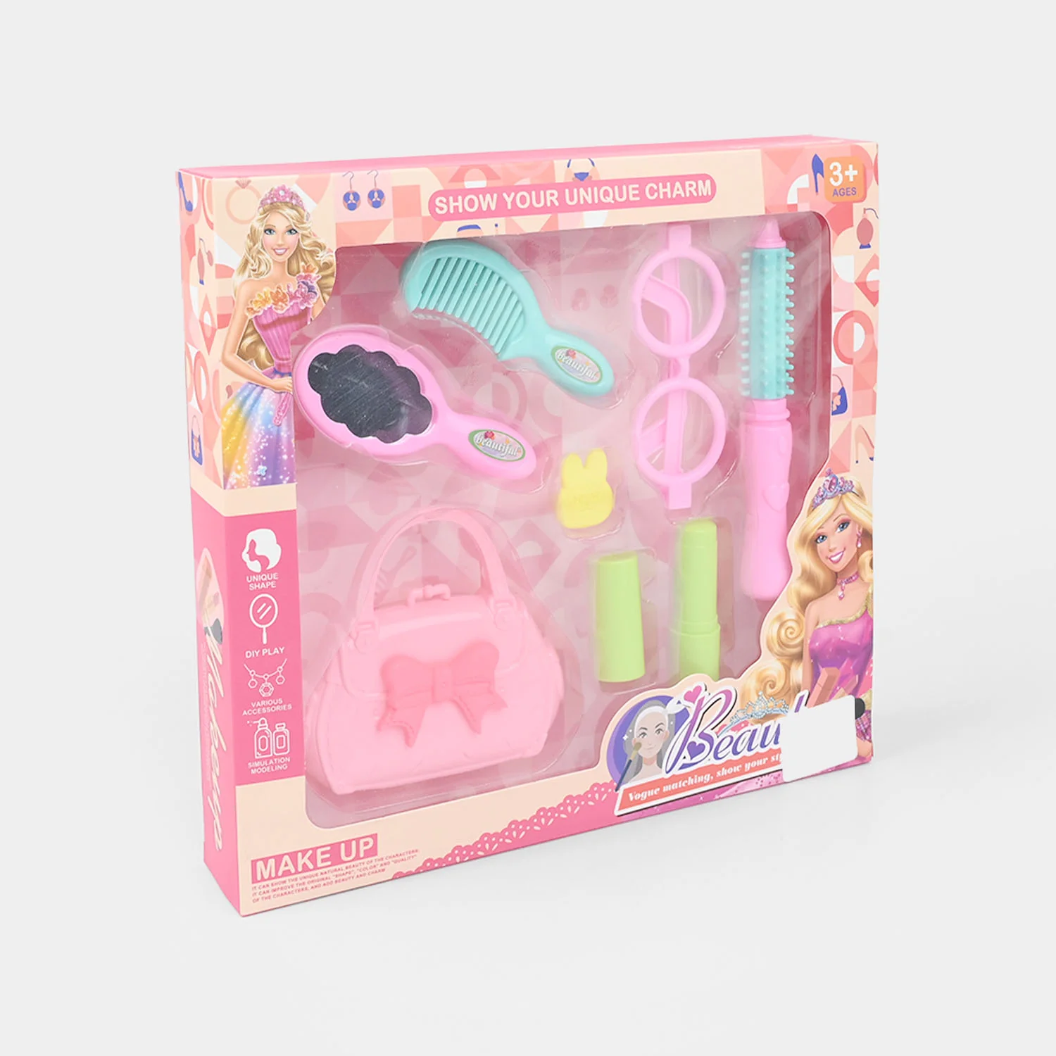 Beautiful Matching Makeup Pretend Play Set - Image 3