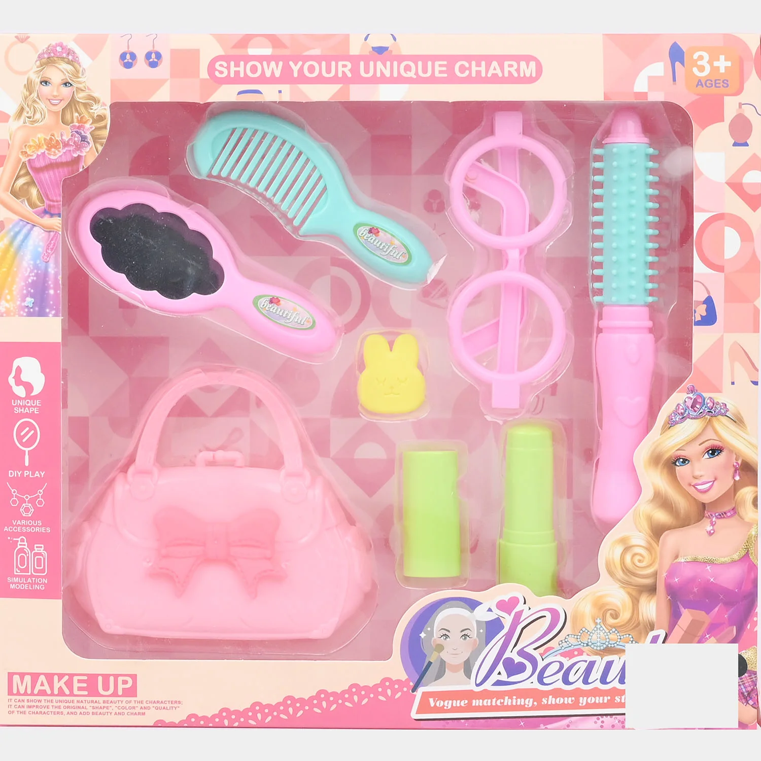 Beautiful Matching Makeup Pretend Play Set - Image 6