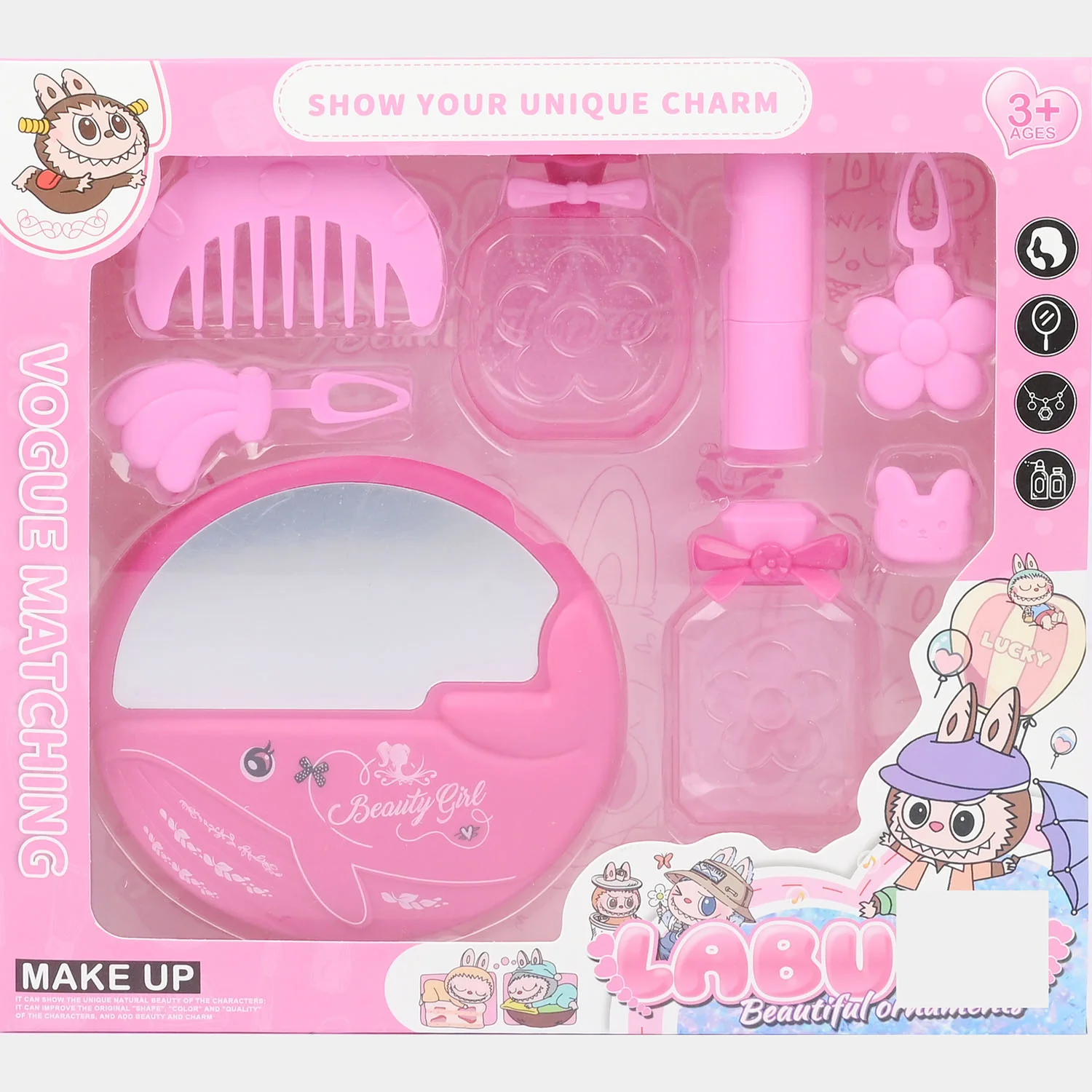 Beautiful Matching Makeup Pretend Play Set - Image 9