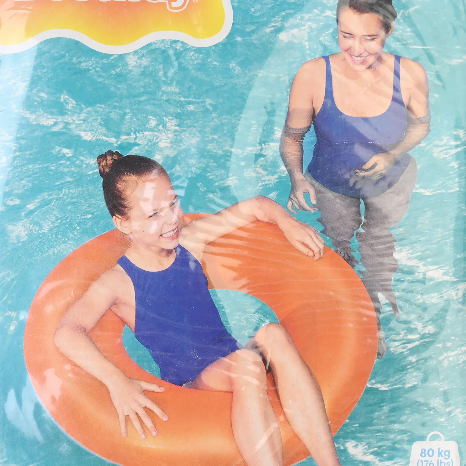 Bestway Frosted Neon Swim Tube - Image 2