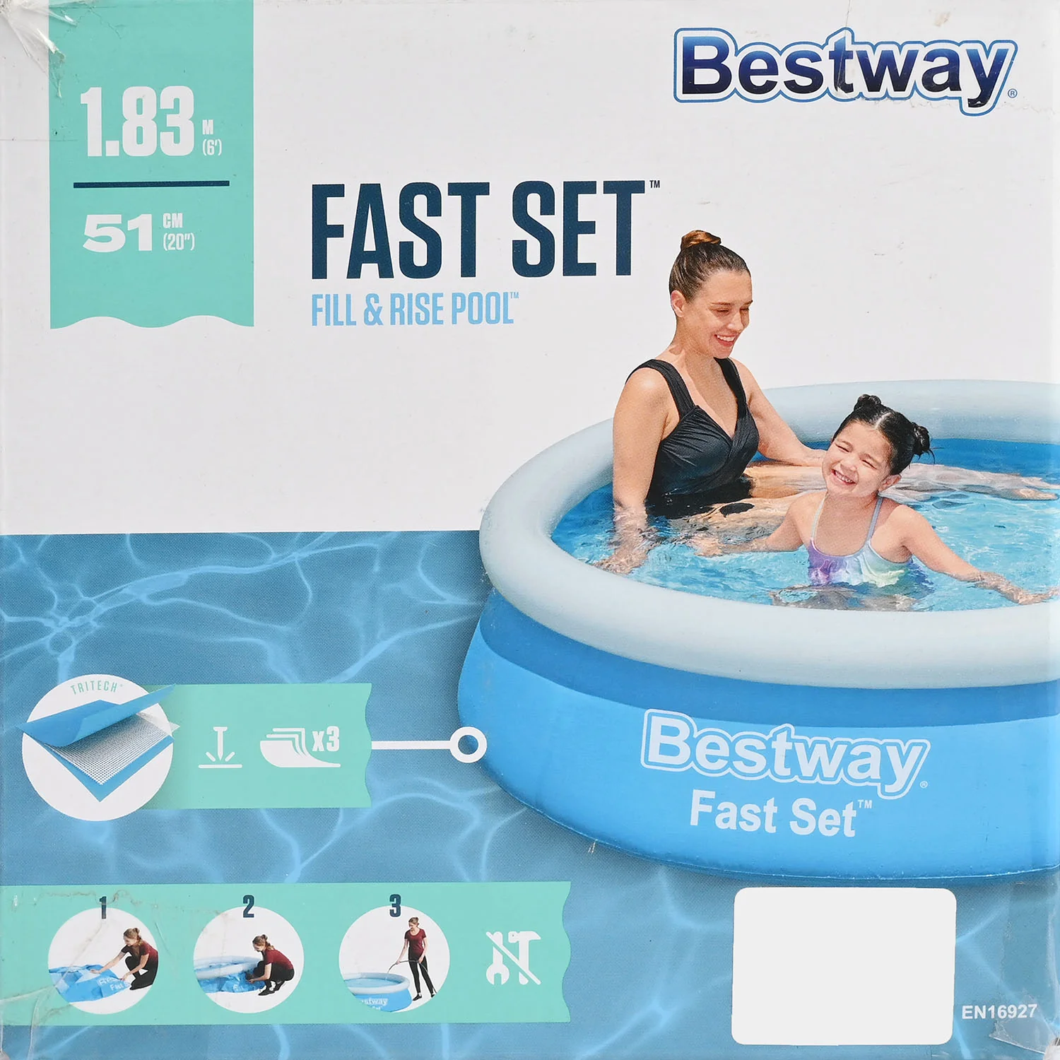 Bestway Swimming Pool B/W For Kids - Image 3