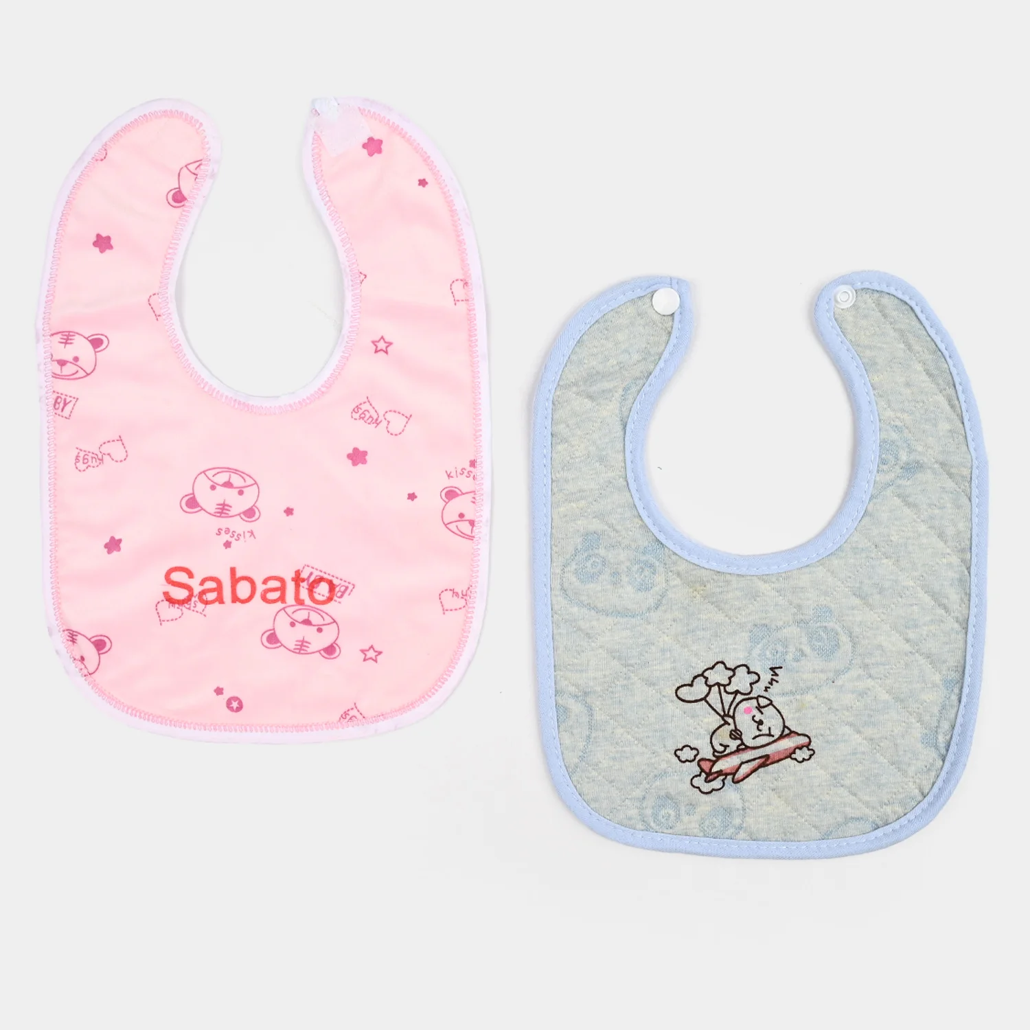Baby Bibs Pack of 2PCs | 6M+