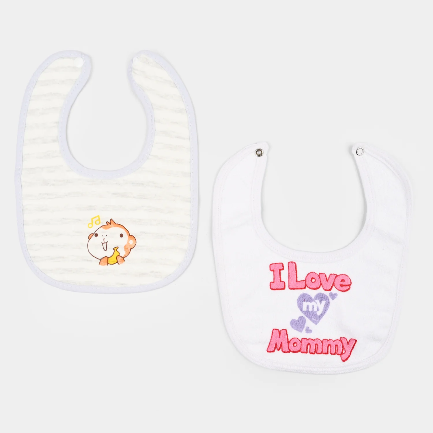 Baby Bibs Pack of 2PCs | 3-6M