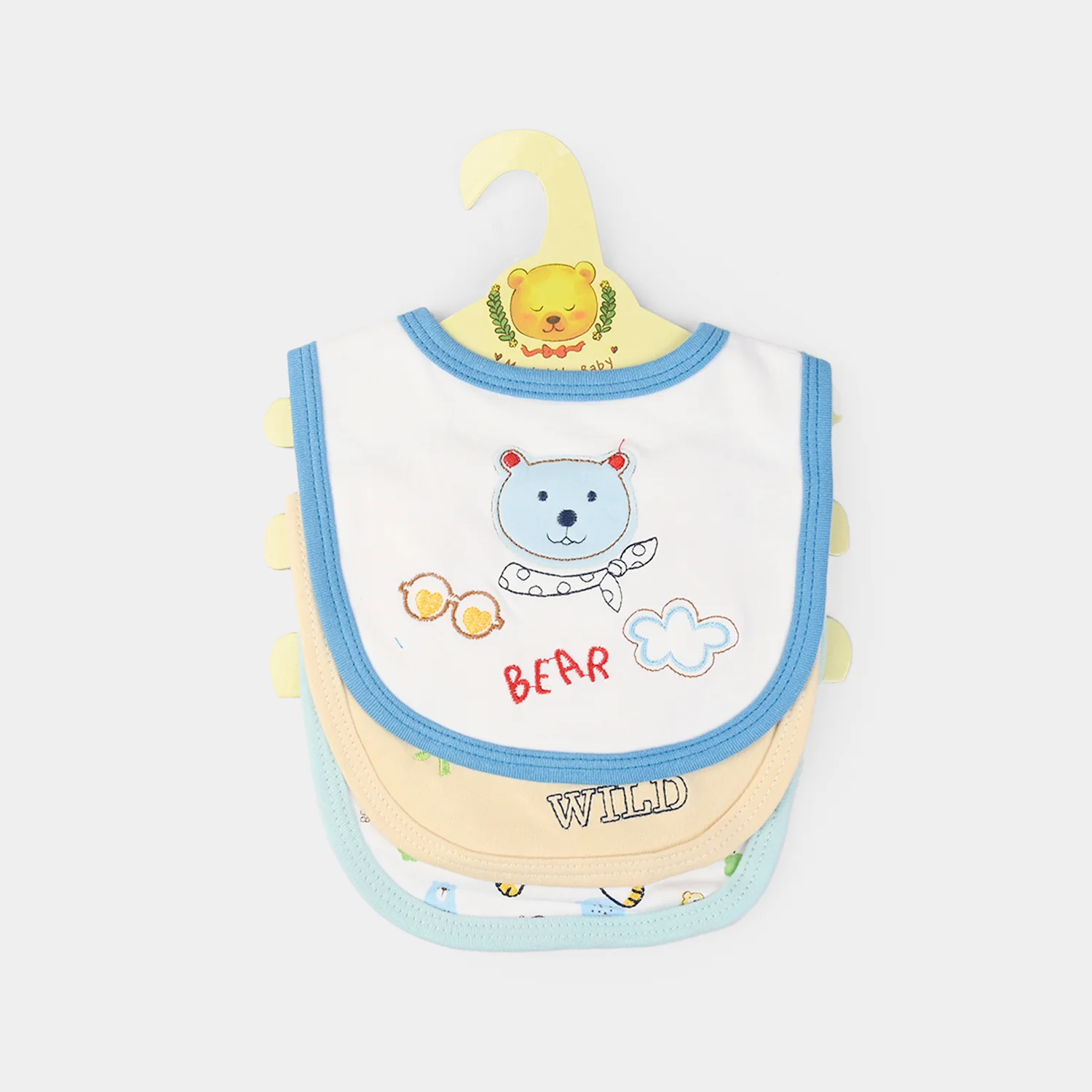 Baby Bib Pack OF 3PCs - Image 3