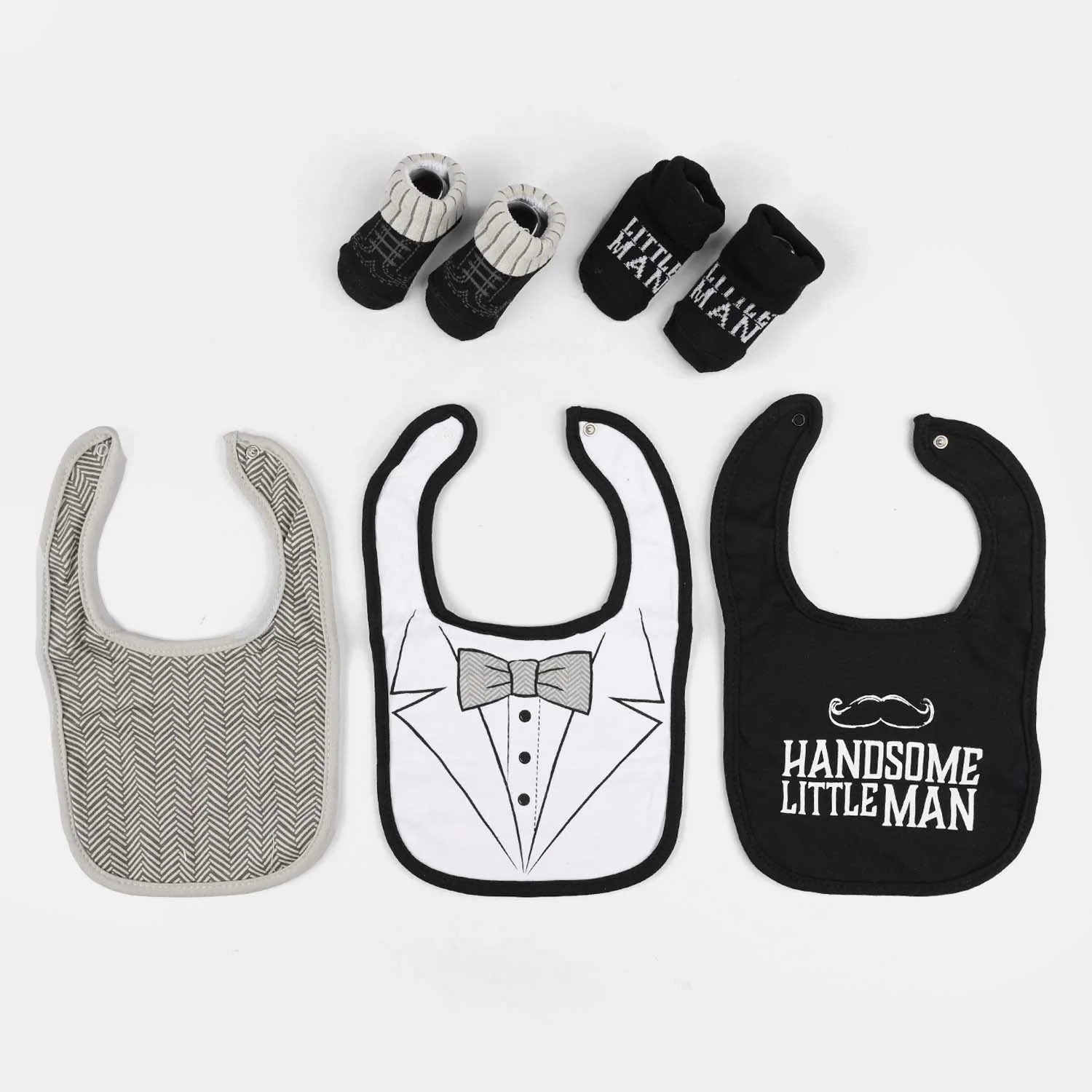 Baby Bib & Socks Set