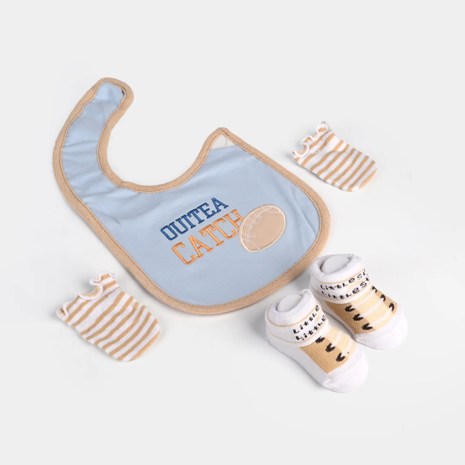 3-Piece Baby Bib Gift Set