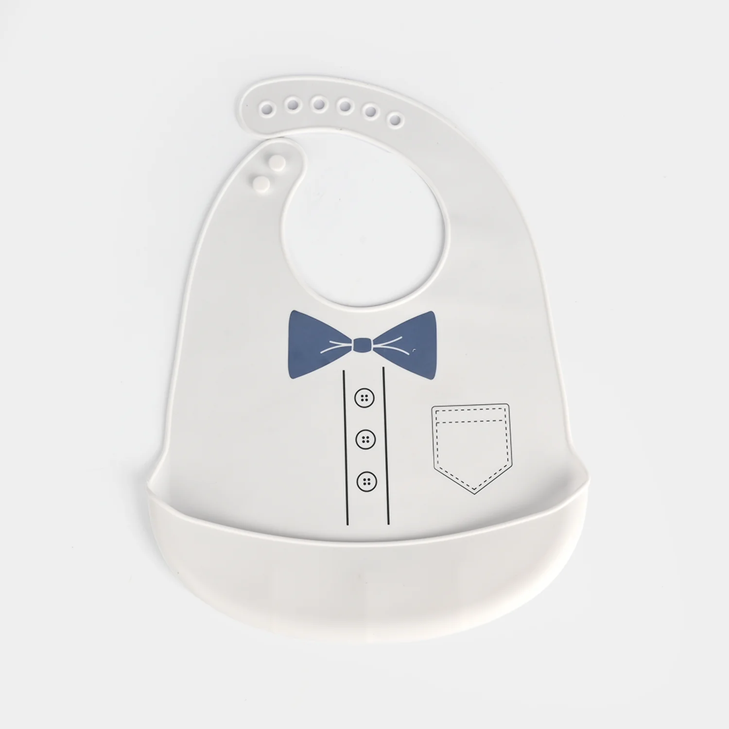 Silicone Baby Feeding Bib - Image 2