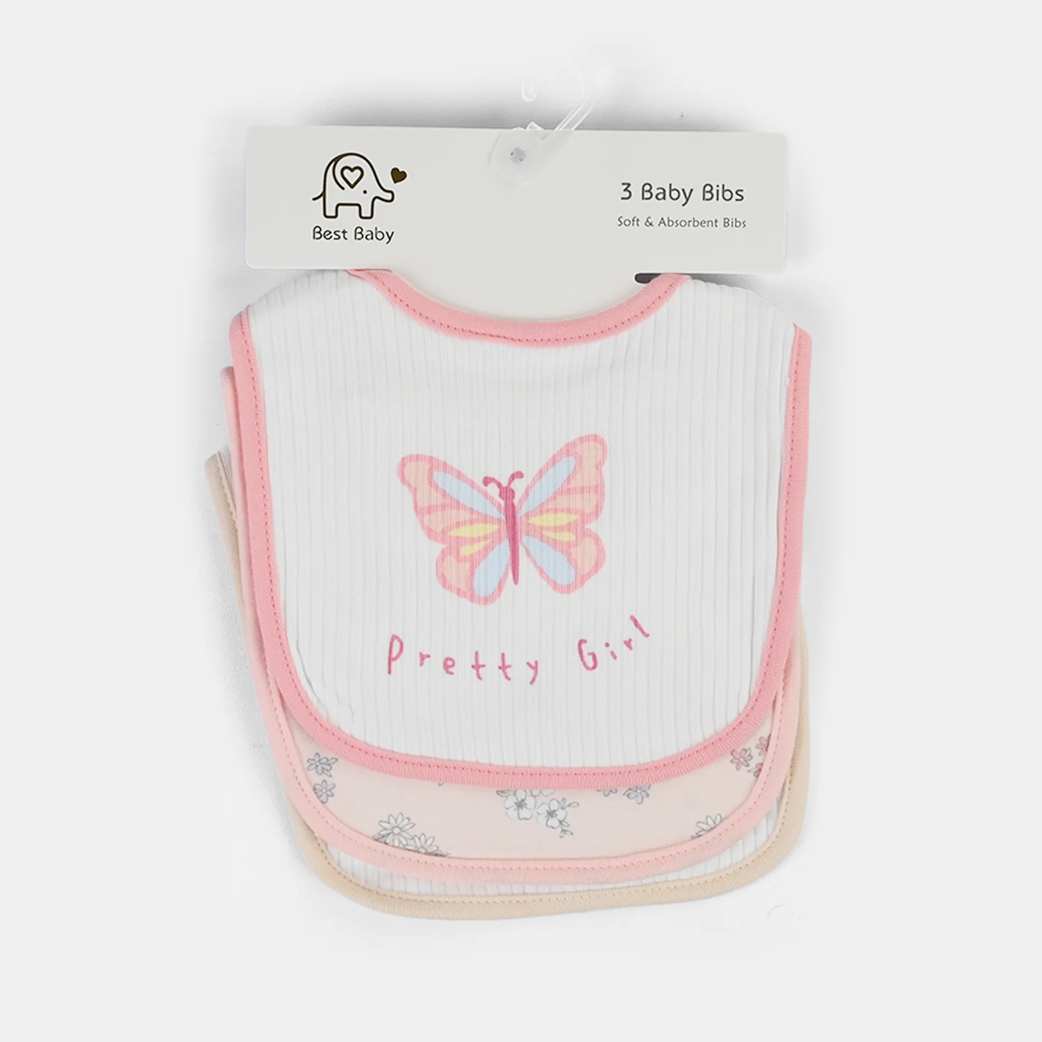 Baby Bib Pack OF 3PCs | 0M+ - Image 3