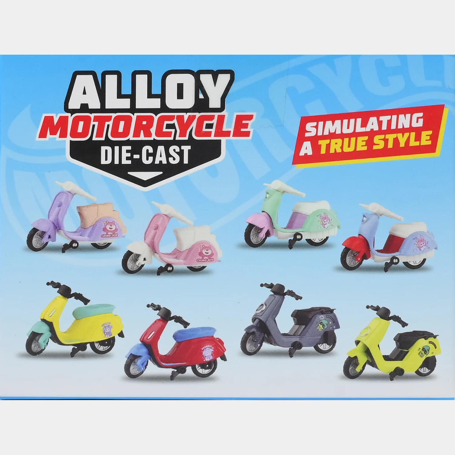Alloy Die-Cast Motorcycle Model - Image 6