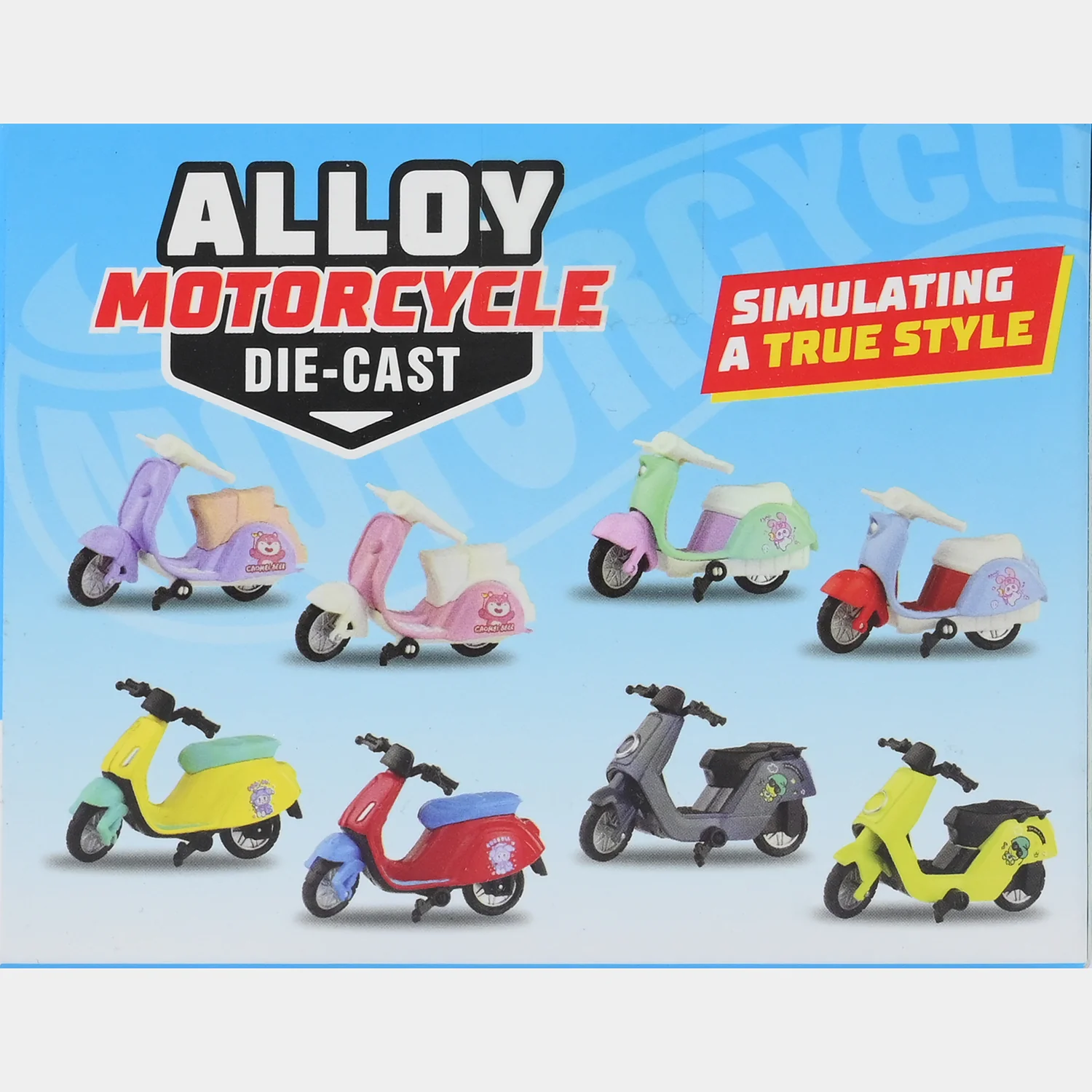 Alloy Die-Cast Motorcycle Model - Image 6