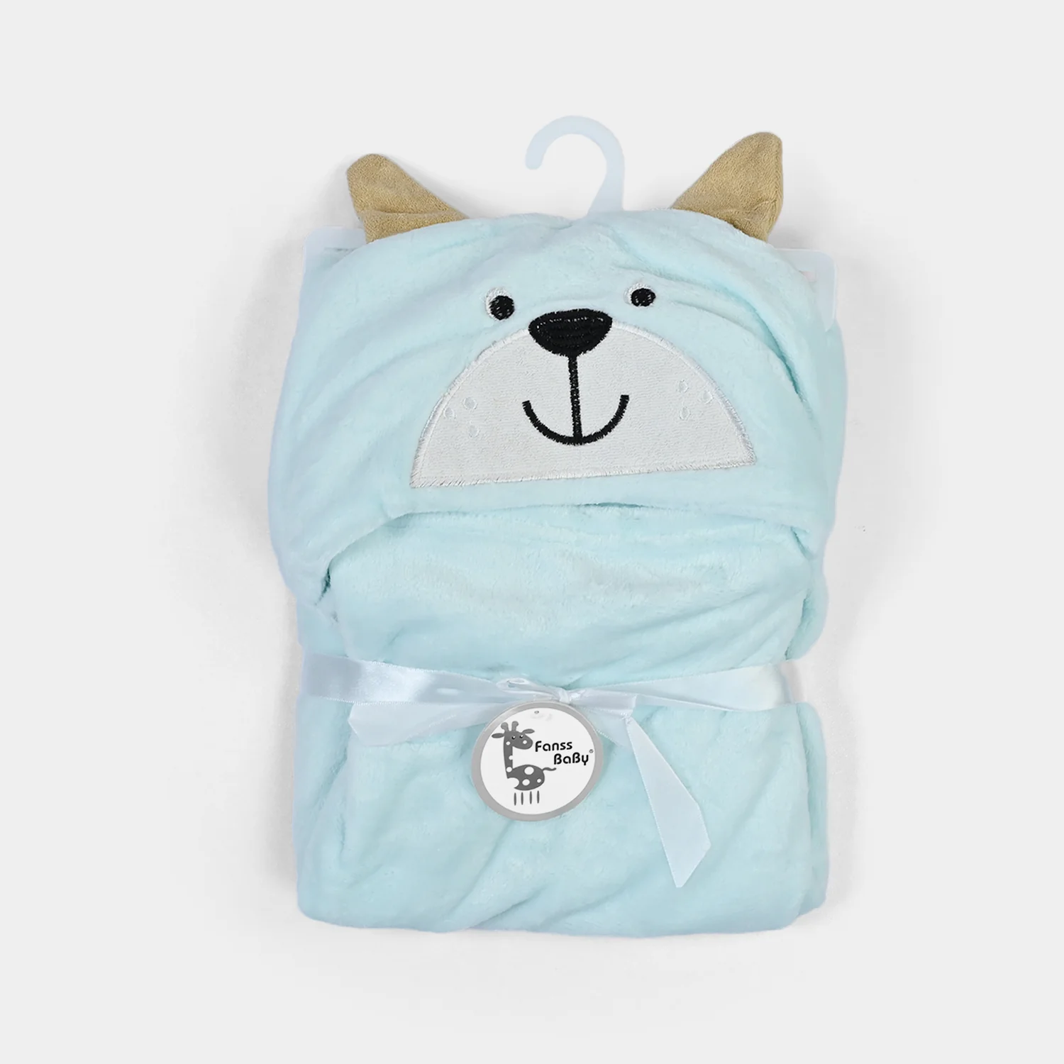 Baby Hooded Blanket – Soft & Cozy - Image 3