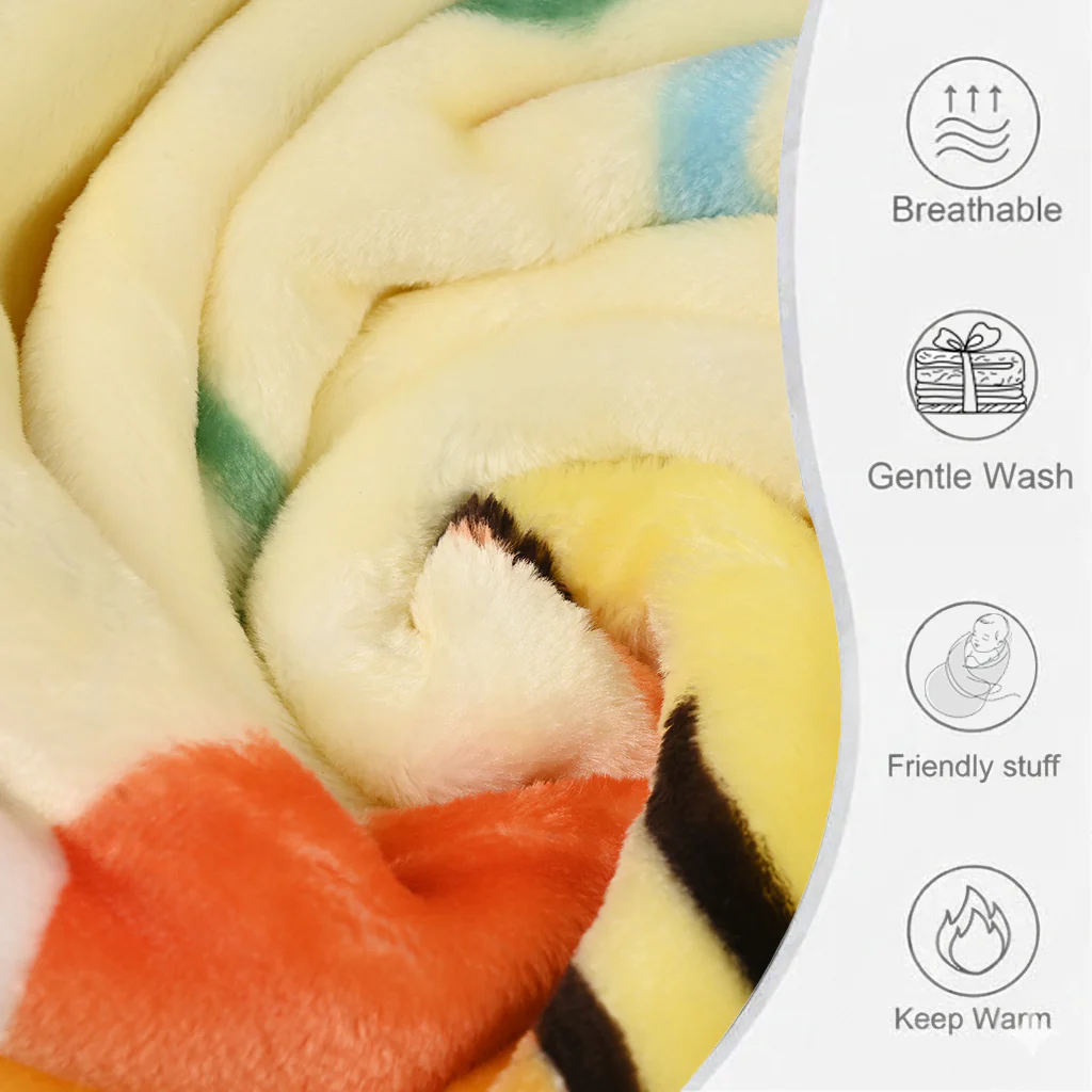 Double Ply Baby Blanket | 100"x130" - Image 2